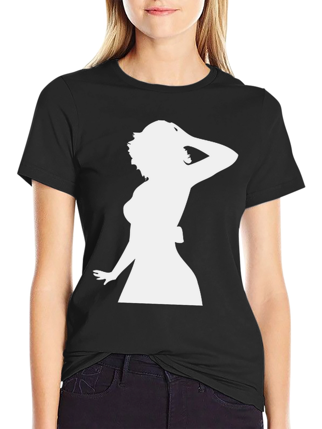 Silhouette Graphic Print T-Shirt