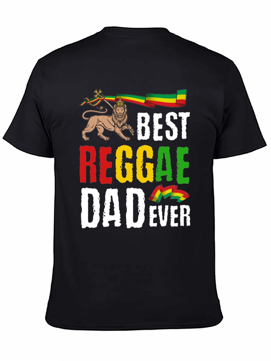 Best Reggae Dad Ever Graphic T-Shirt