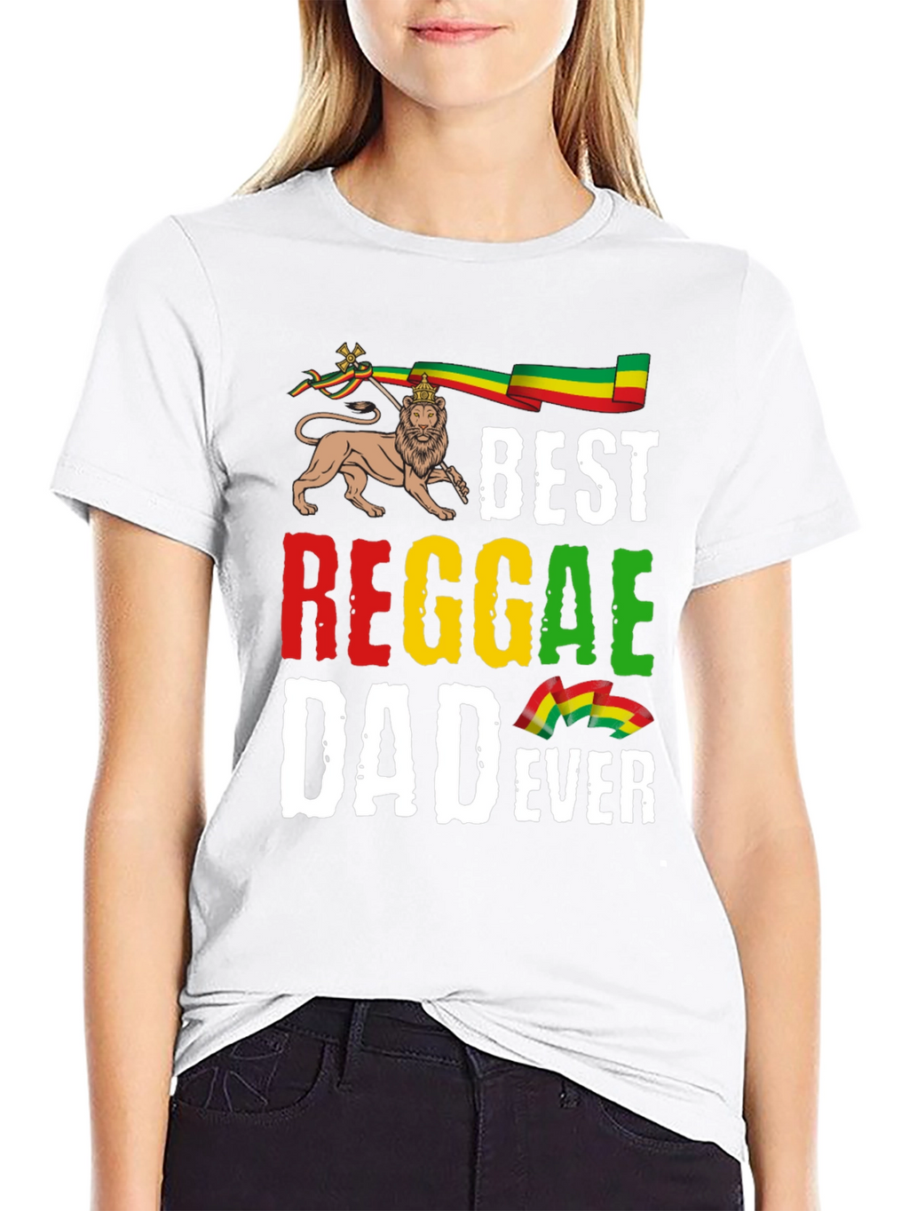 Best Reggae Dad Ever Graphic T-Shirt