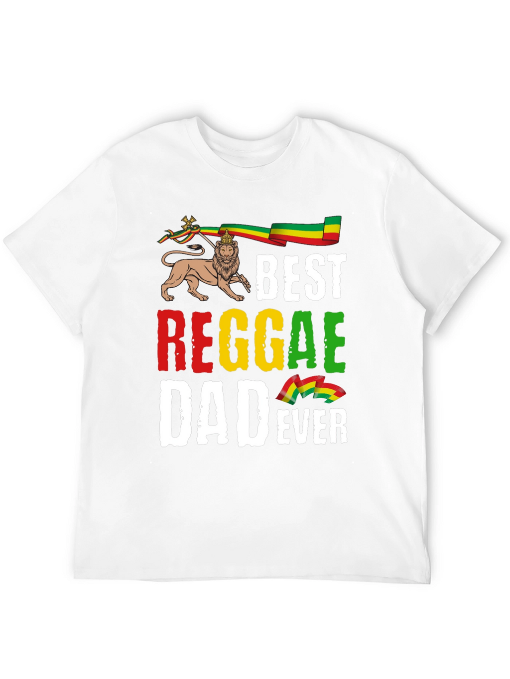 Best Reggae Dad Ever Graphic T-Shirt