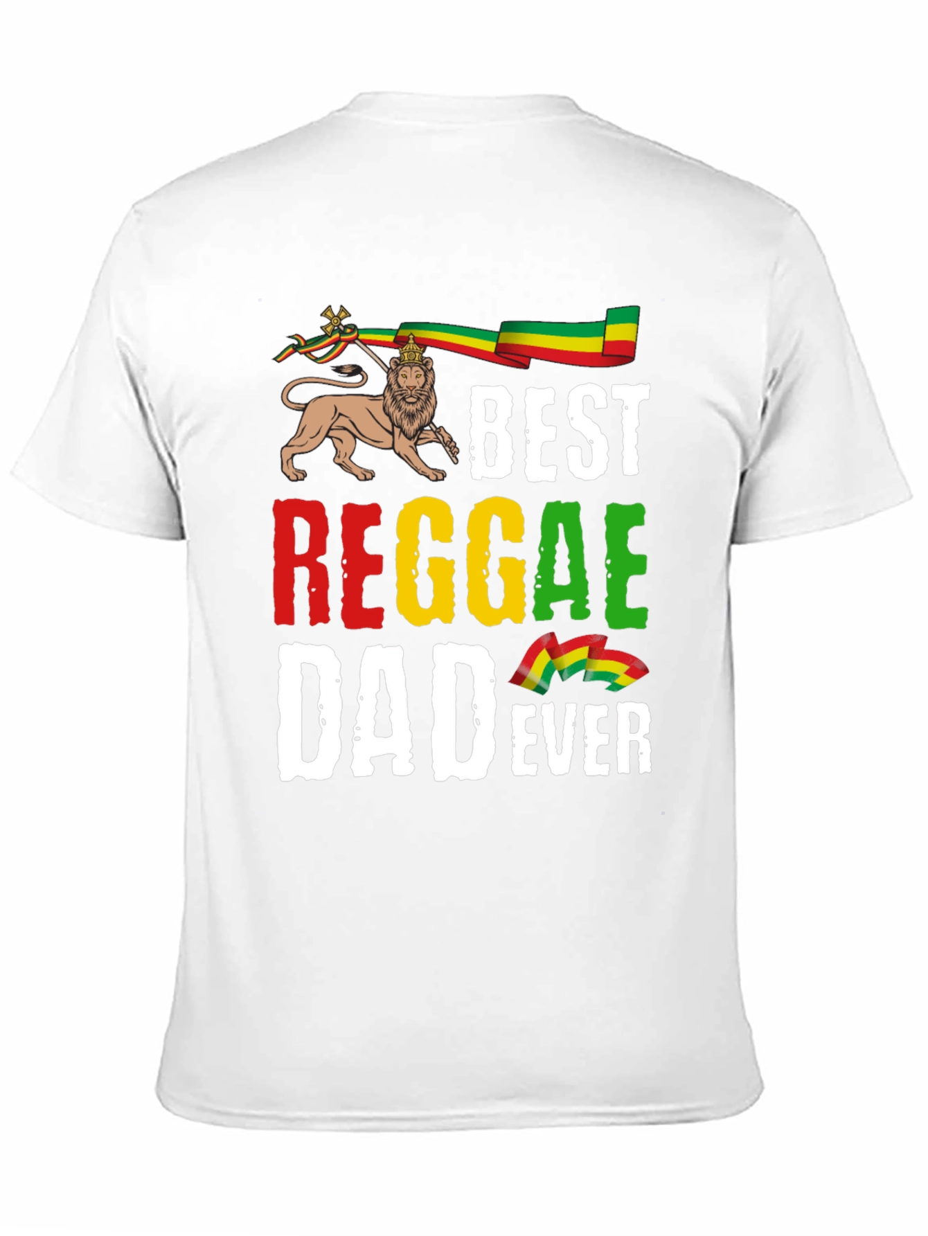 Best Reggae Dad Ever Graphic T-Shirt