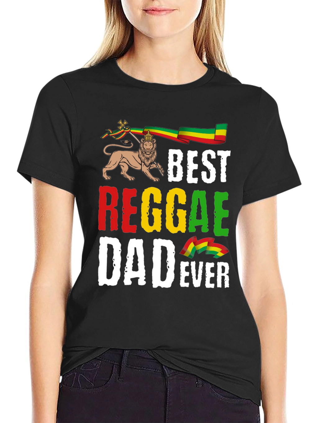 Best Reggae Dad Ever Graphic T-Shirt