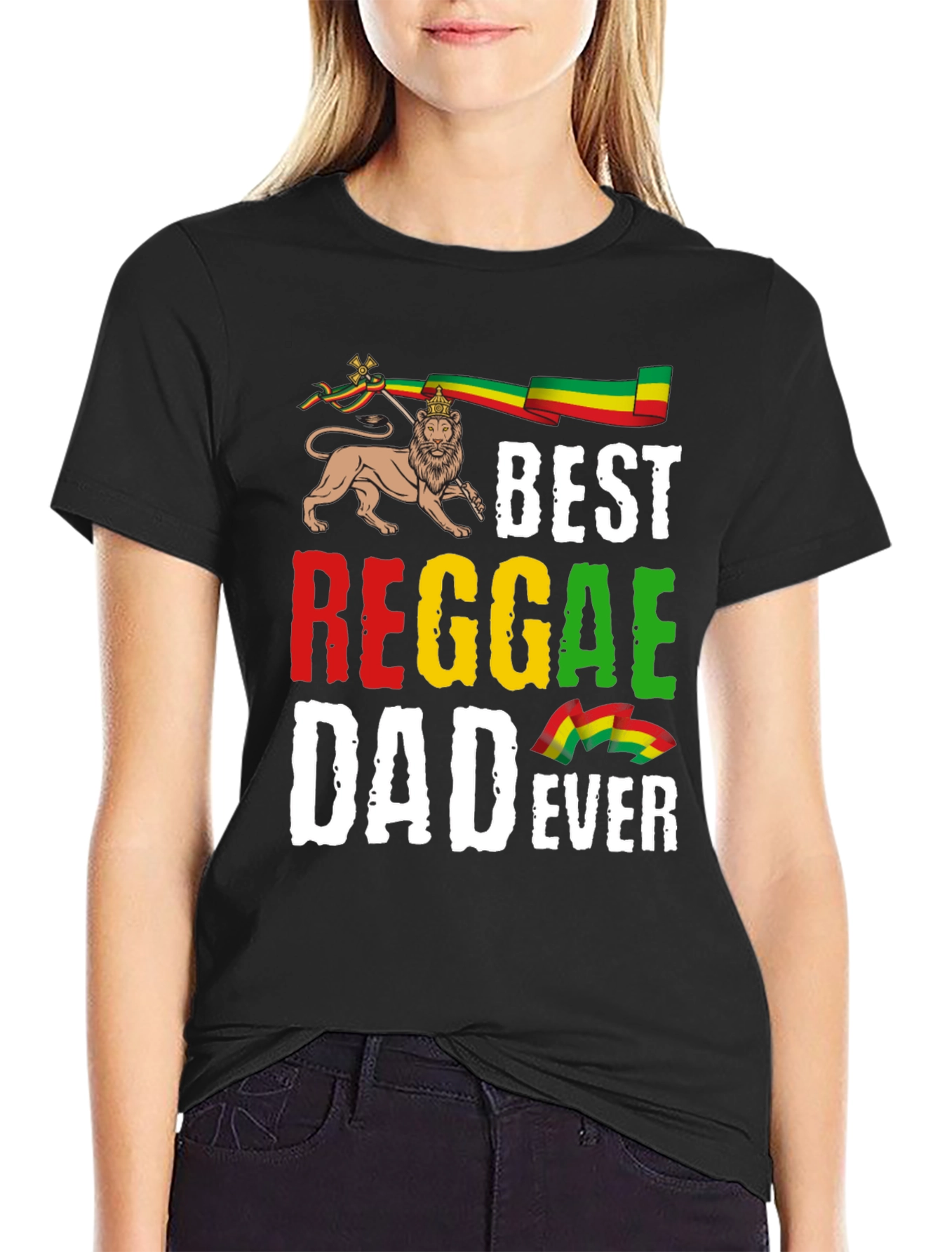 Best Reggae Dad Ever Graphic T-Shirt