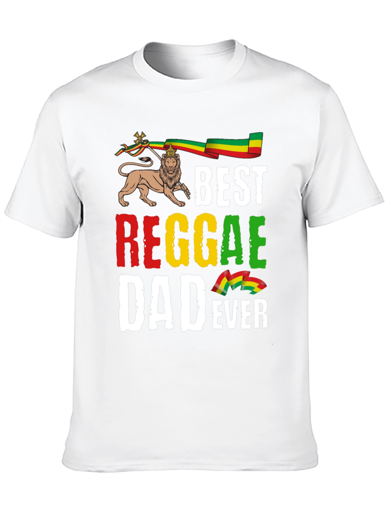 Best Reggae Dad Ever Graphic T-Shirt