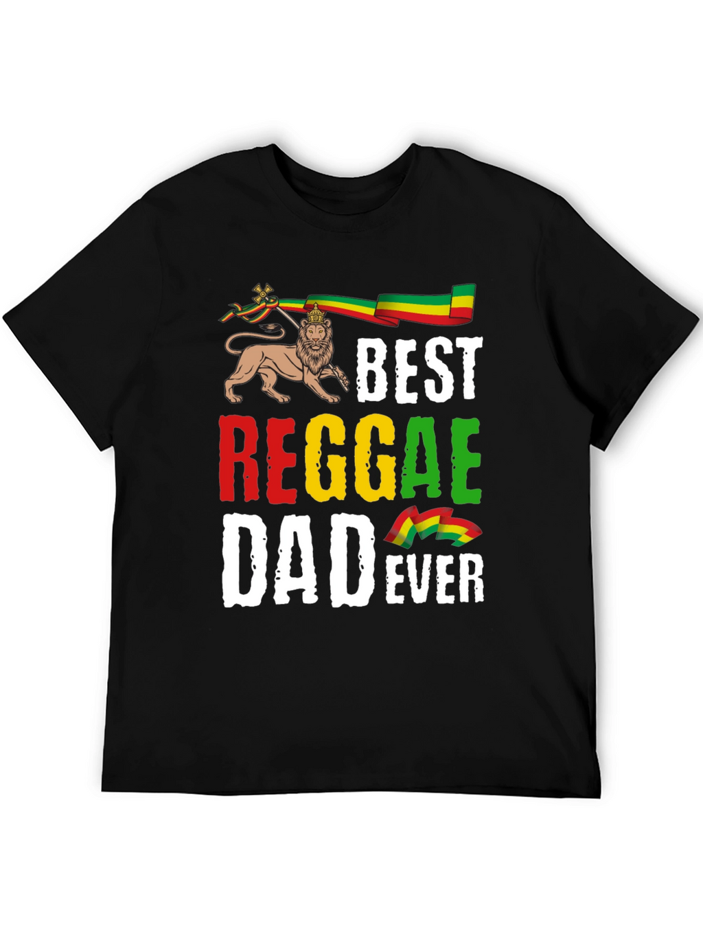 Best Reggae Dad Ever Graphic T-Shirt
