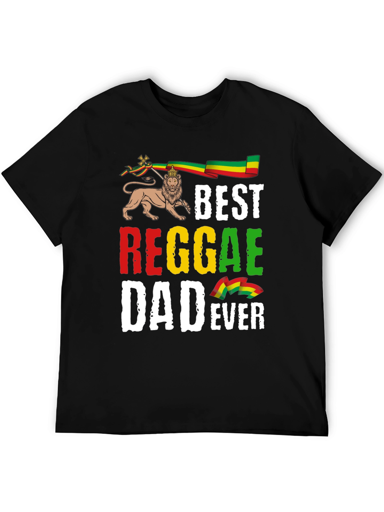 Best Reggae Dad Ever Graphic T-Shirt