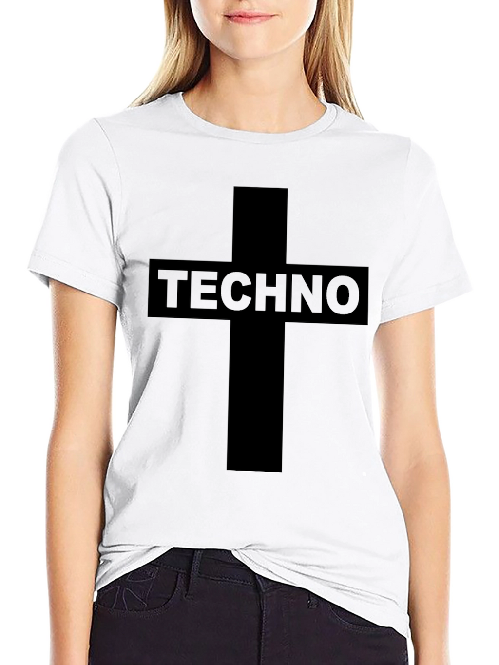 Techno Graphic Tee - Black