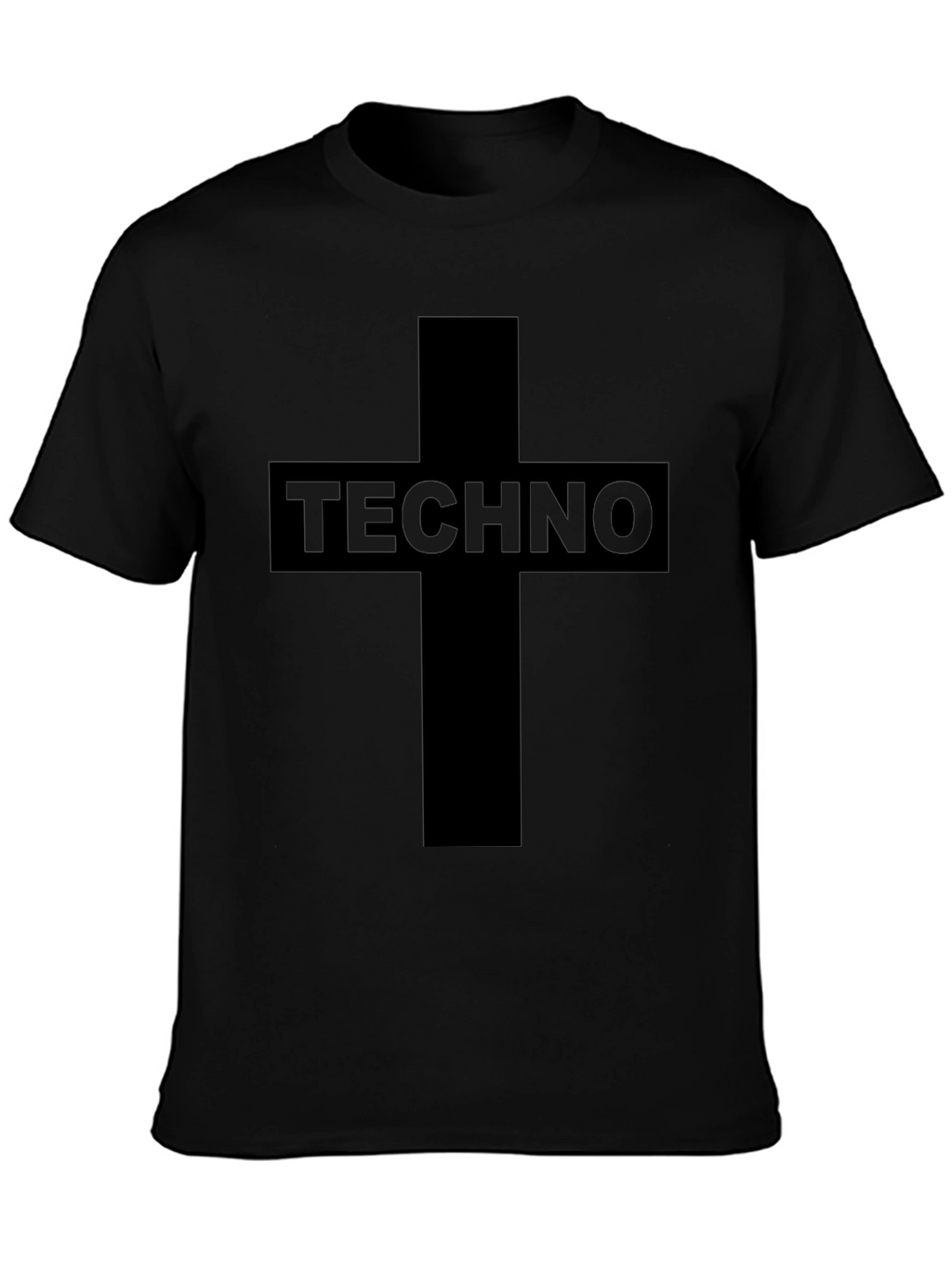 Techno Graphic Tee - Black