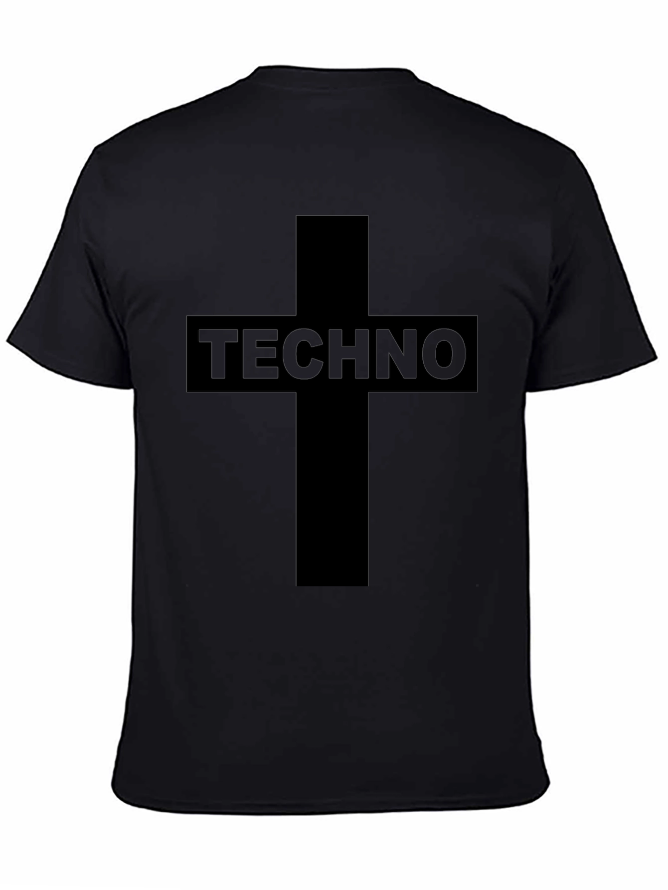 Techno Graphic Tee - Black