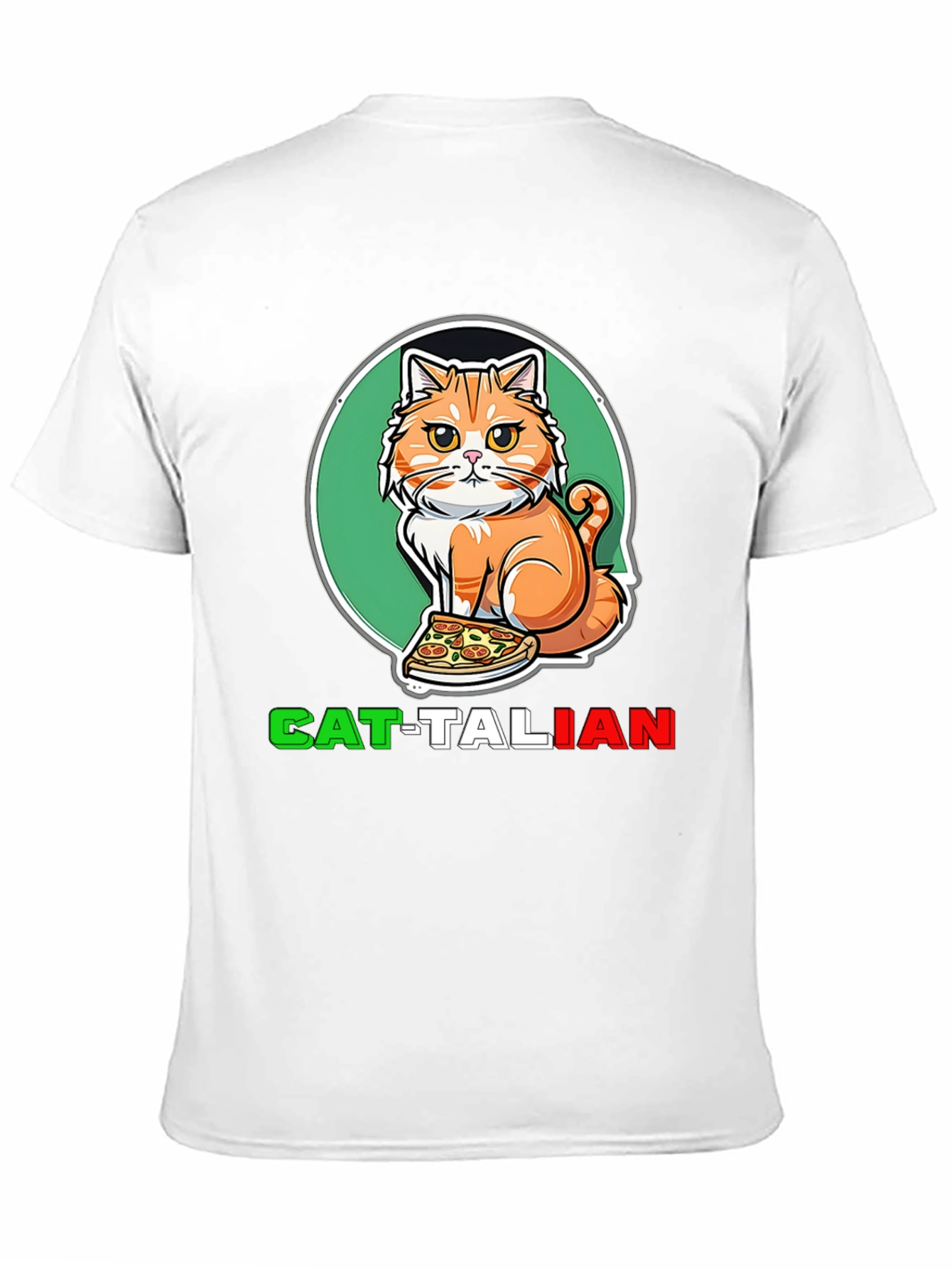 Cat-Talian Funny Graphic Tee