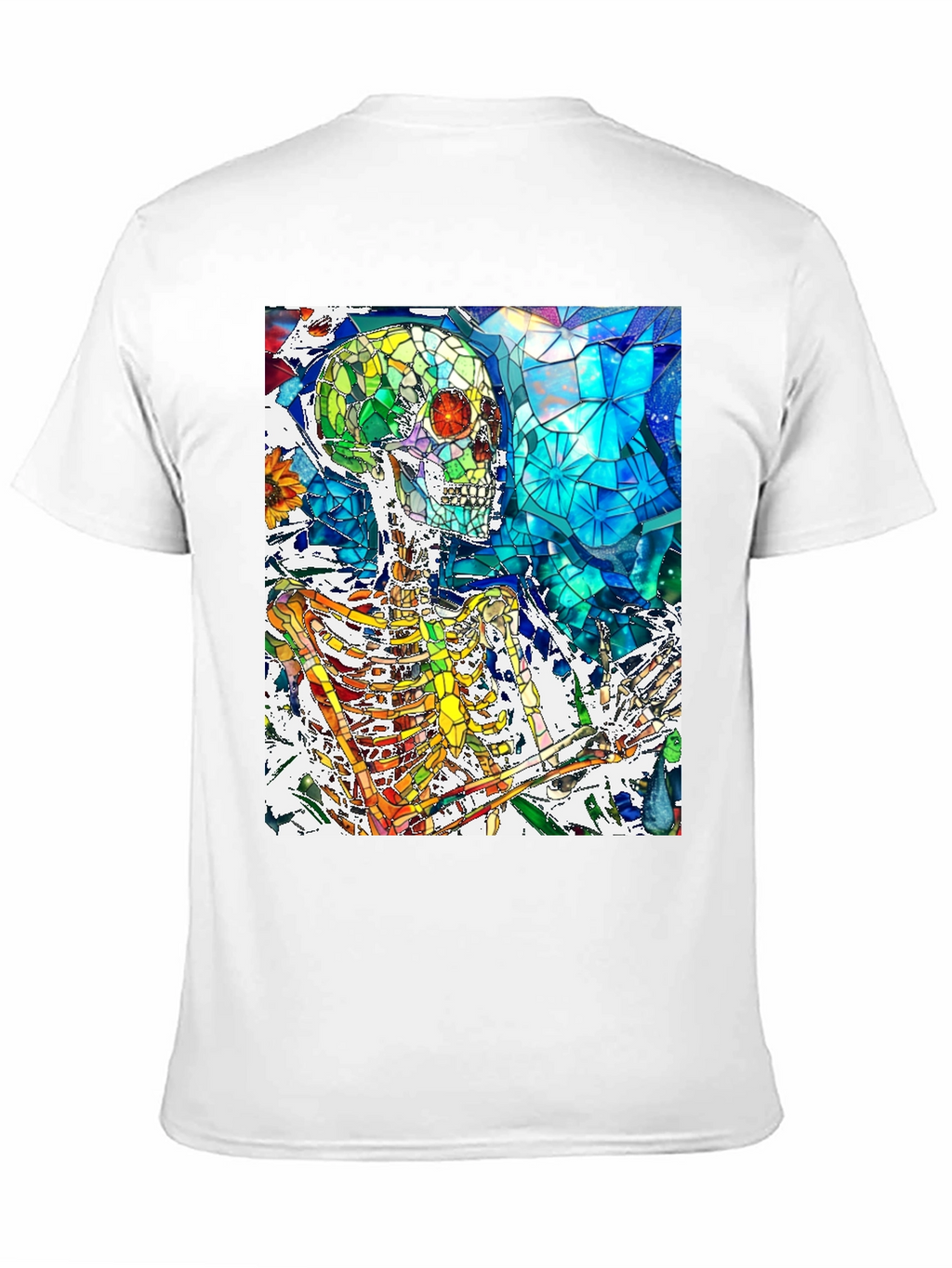 Colorful Skeleton Art T-Shirt