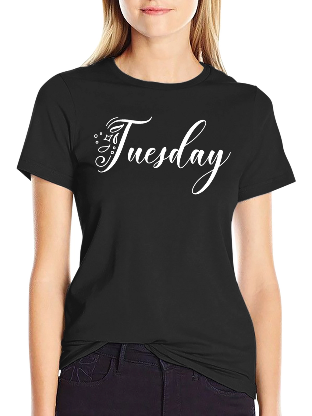 Tuesday Graphic Tee - Stylish Casual Wear