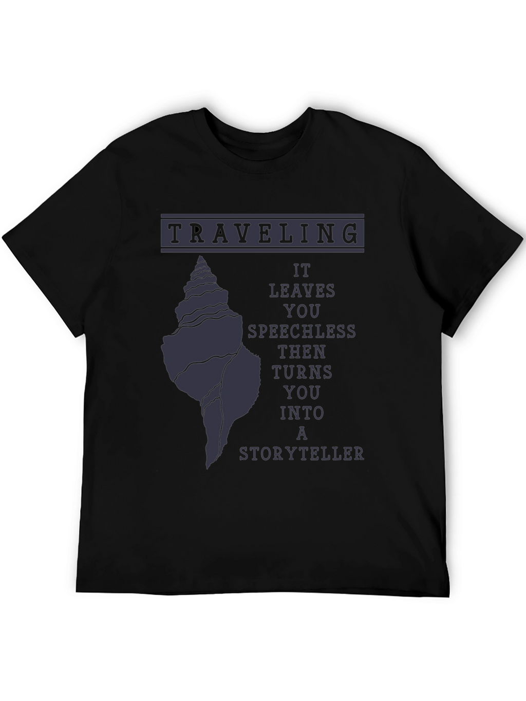 Traveling Storyteller Graphic Tee - Black