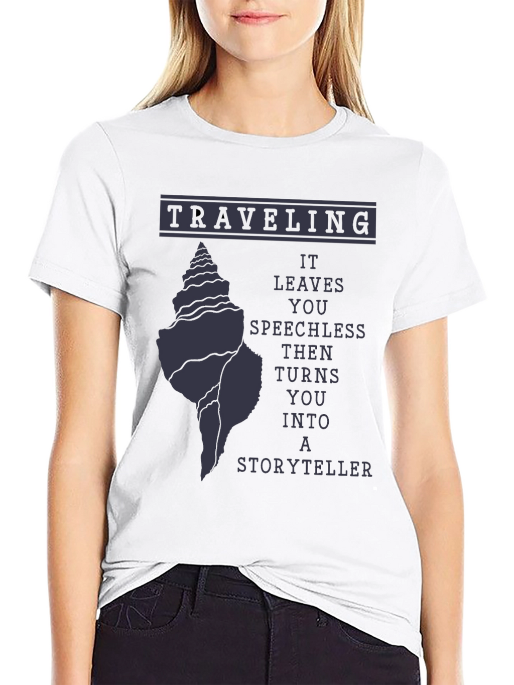 Traveling Storyteller Graphic Tee - Black