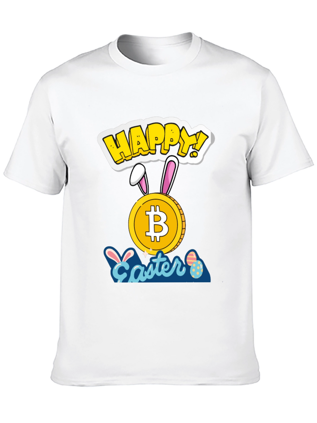 Bitcoin Easter T-Shirt - Crypto Bunny Tee