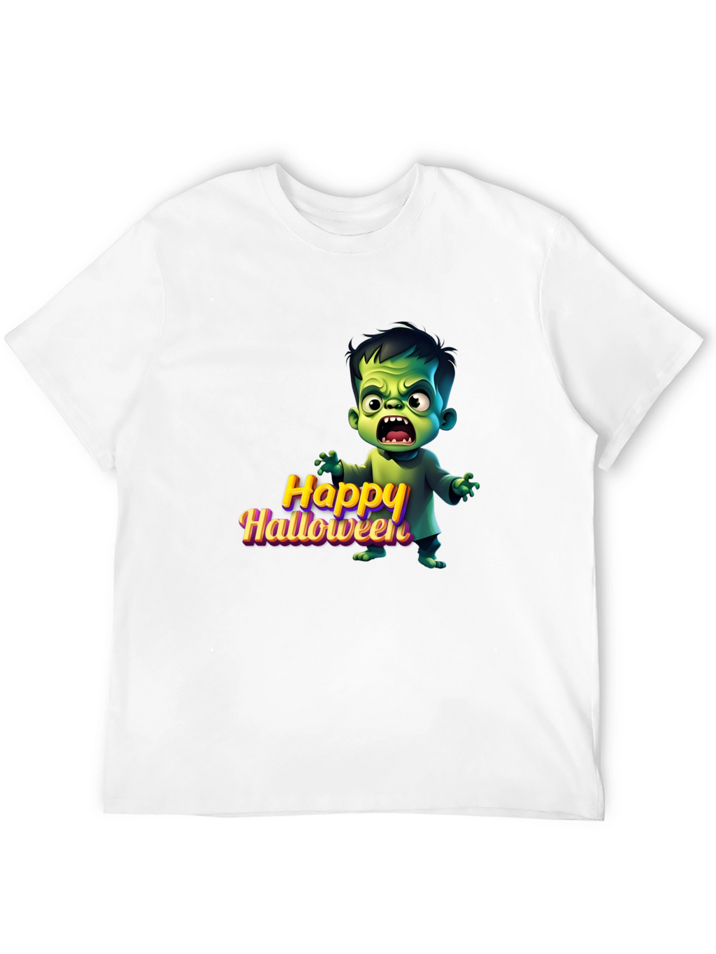 Happy Halloween Monster Graphic Tee