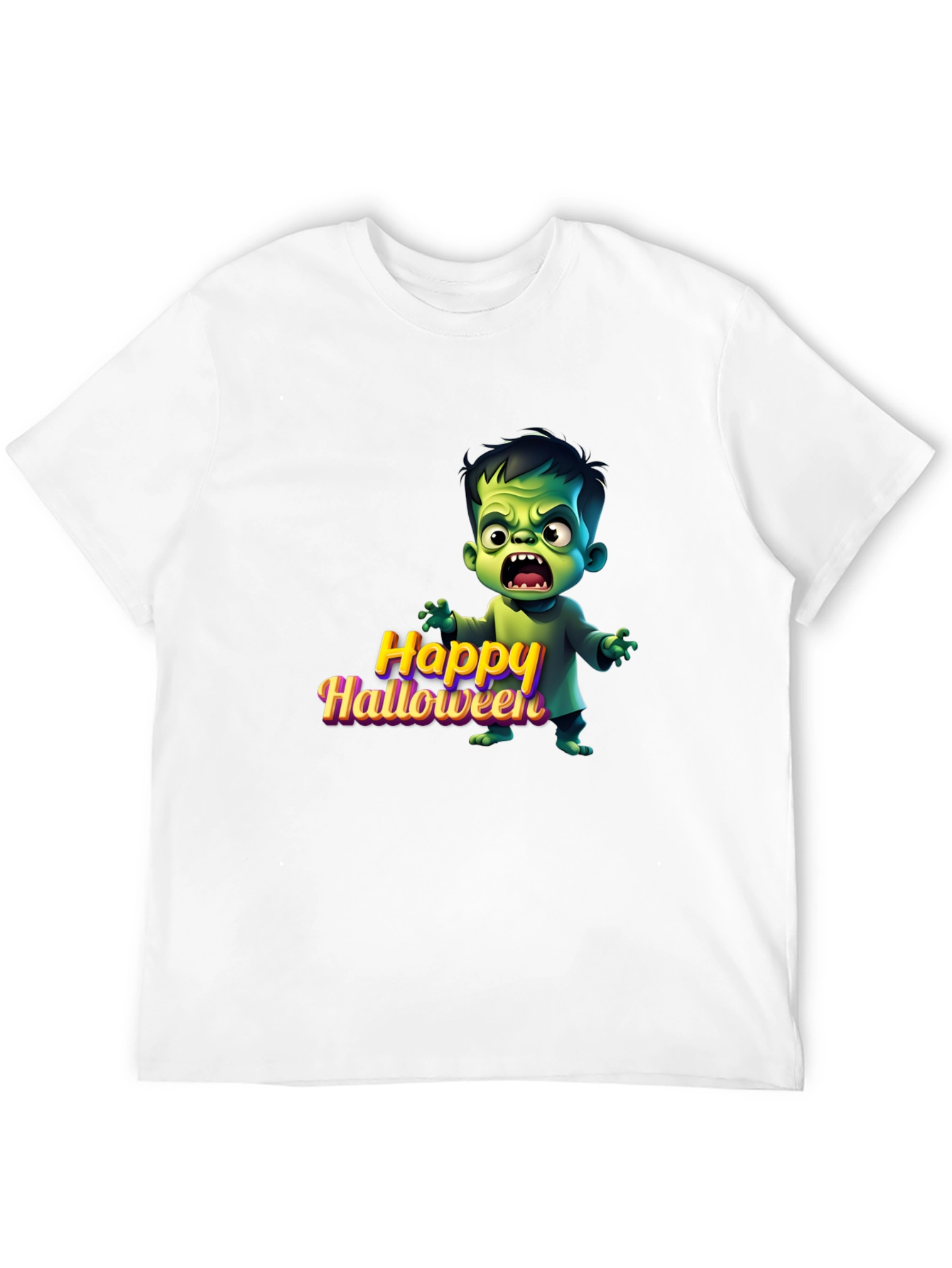 Happy Halloween Monster Graphic Tee