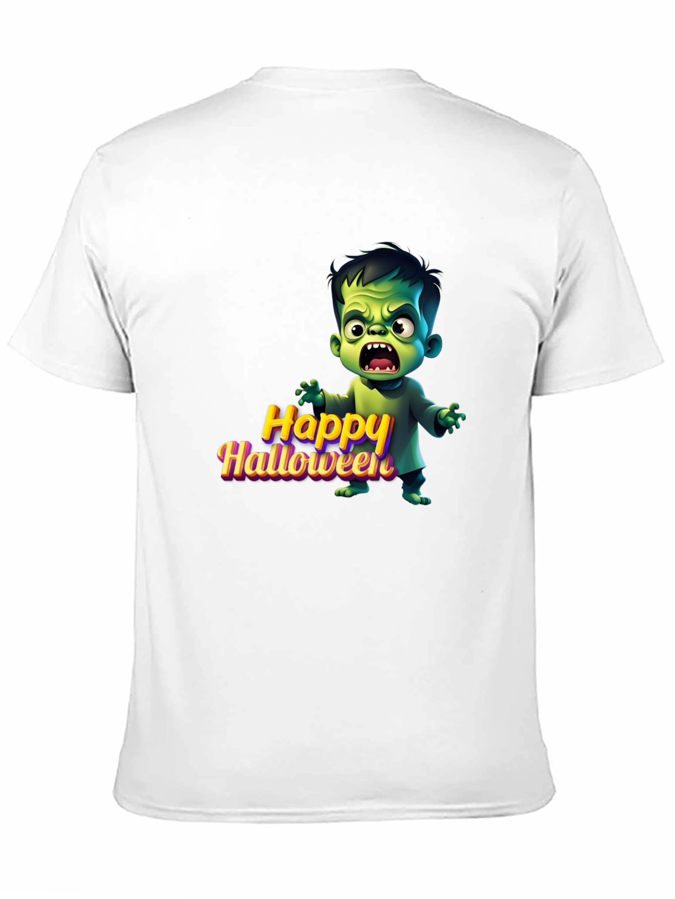 Happy Halloween Monster Graphic Tee