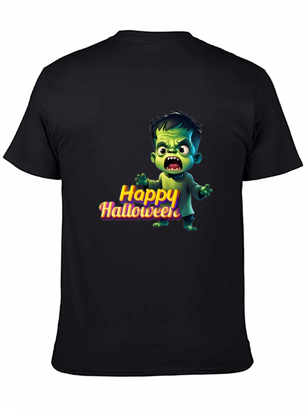 Happy Halloween Monster Graphic Tee