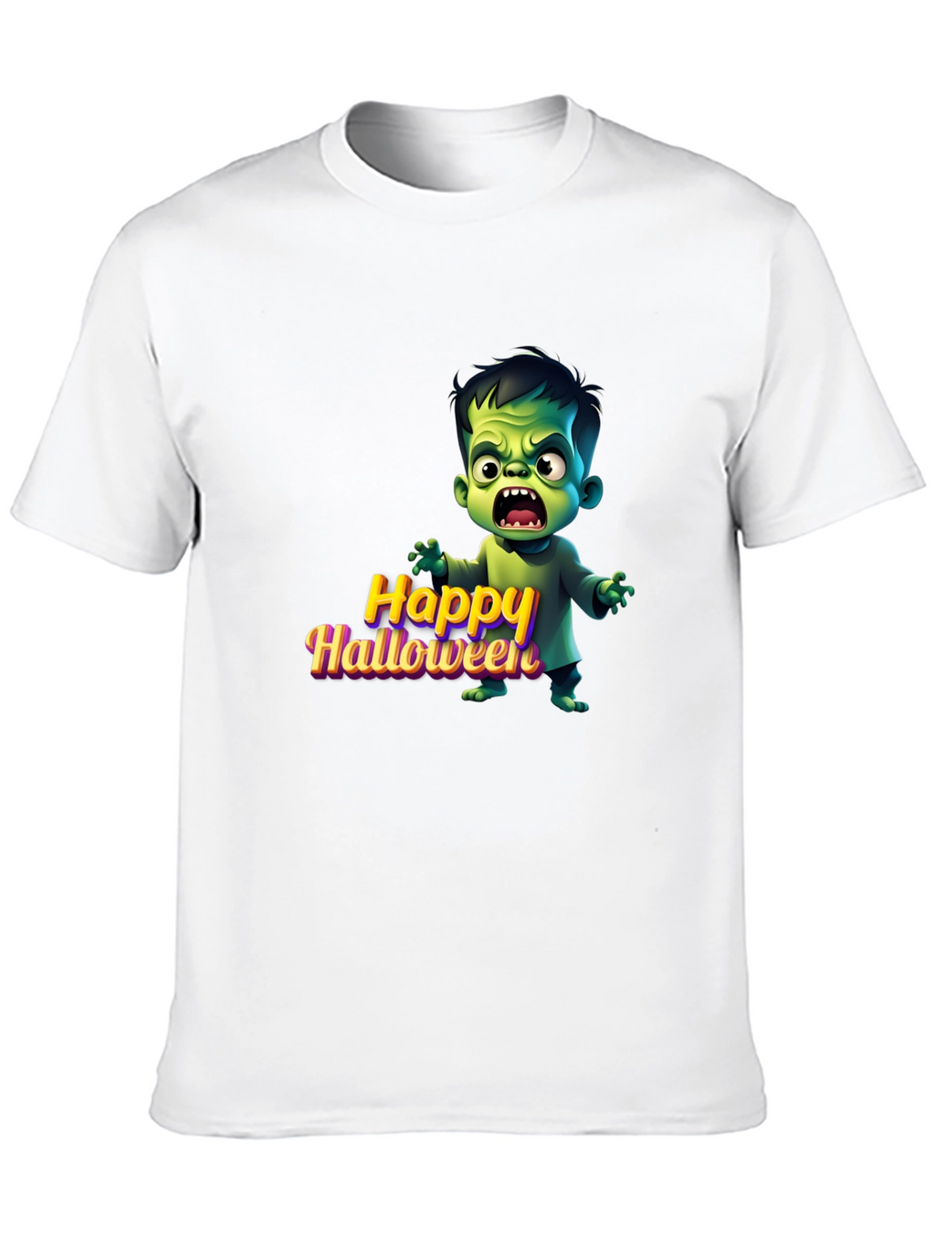 Happy Halloween Monster Graphic Tee