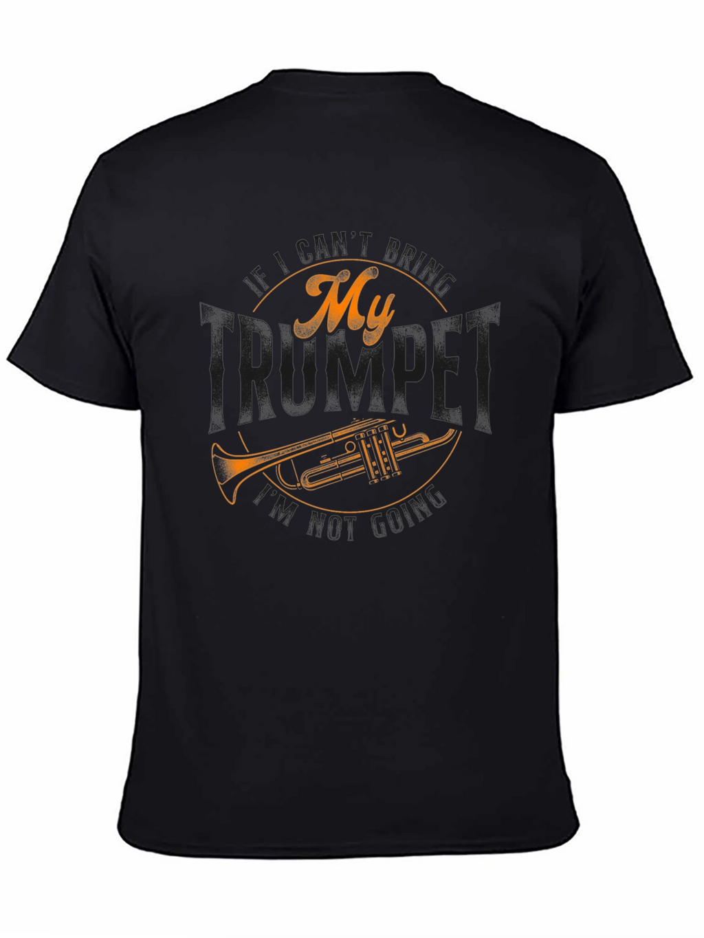 My Trumpet is Calling Black T-Shirt