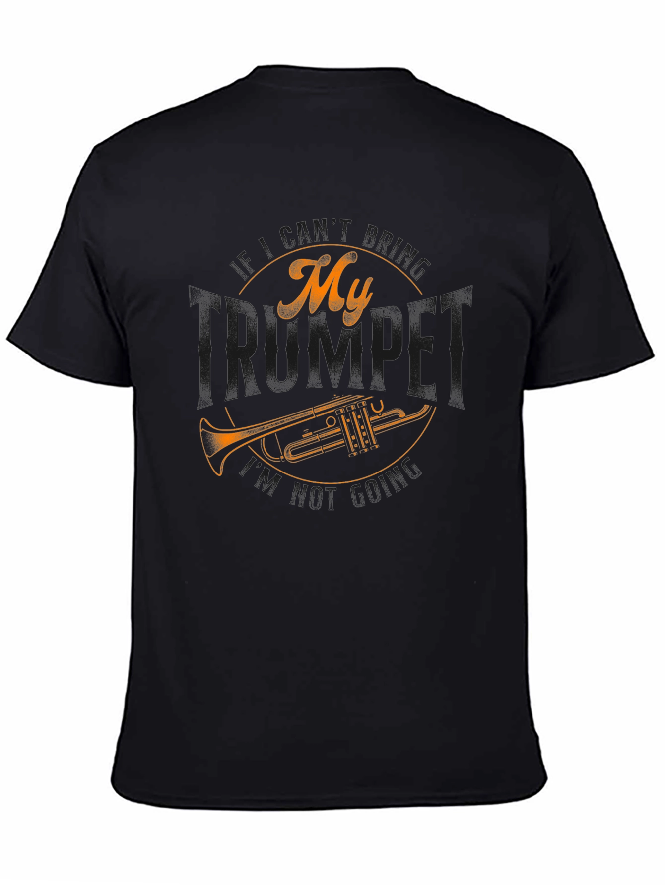 My Trumpet is Calling Black T-Shirt