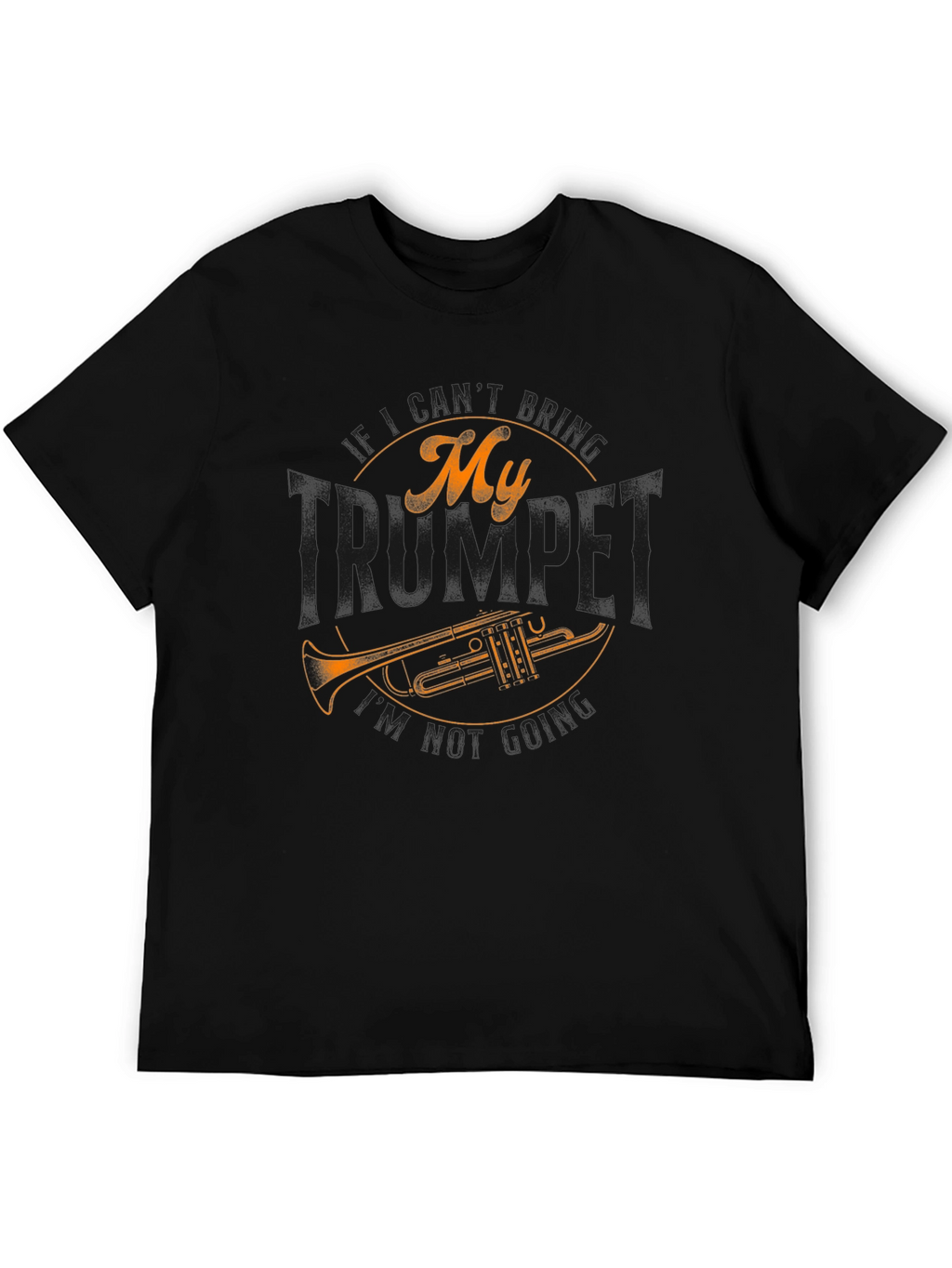 My Trumpet is Calling Black T-Shirt