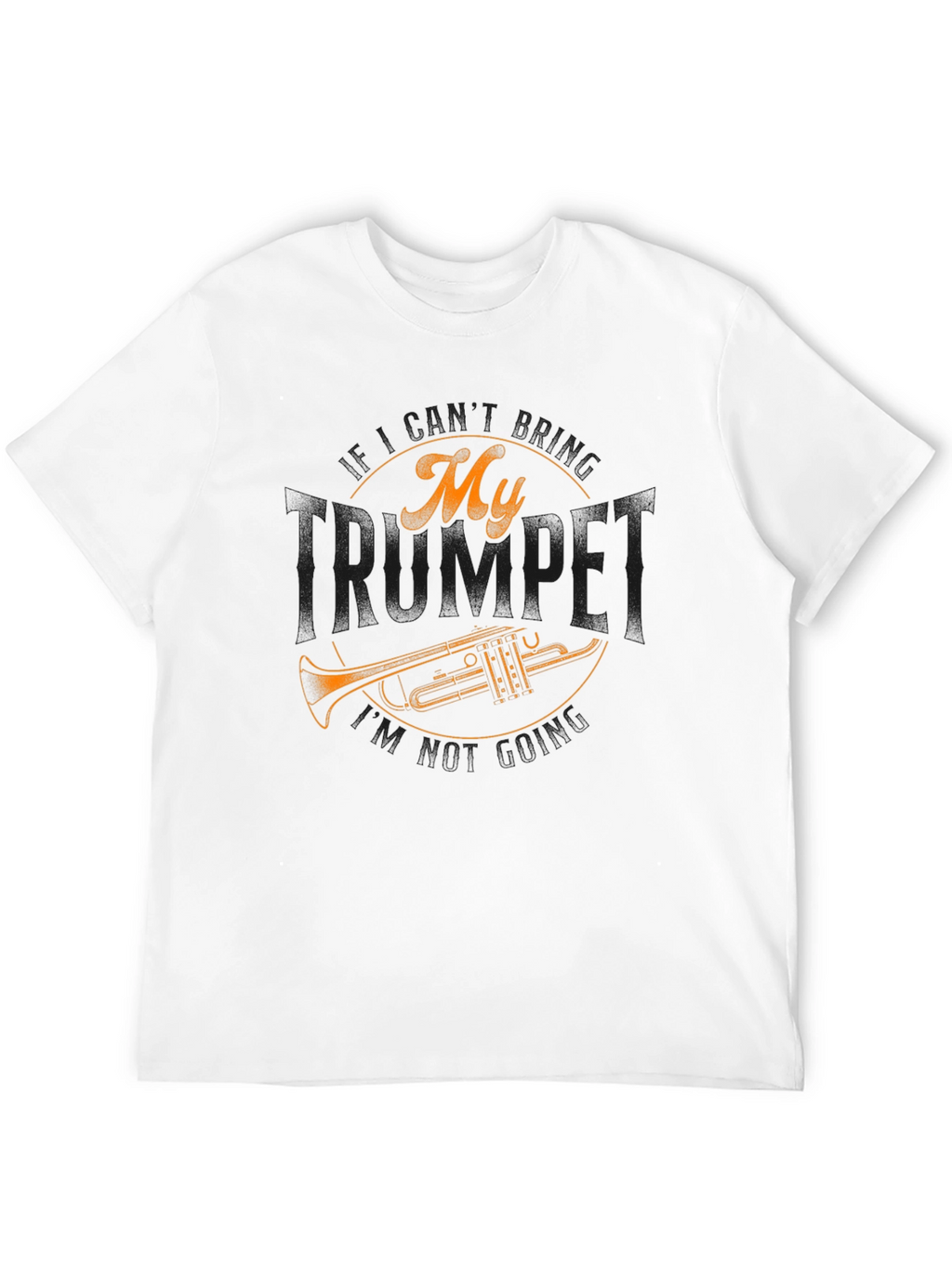 My Trumpet is Calling Black T-Shirt
