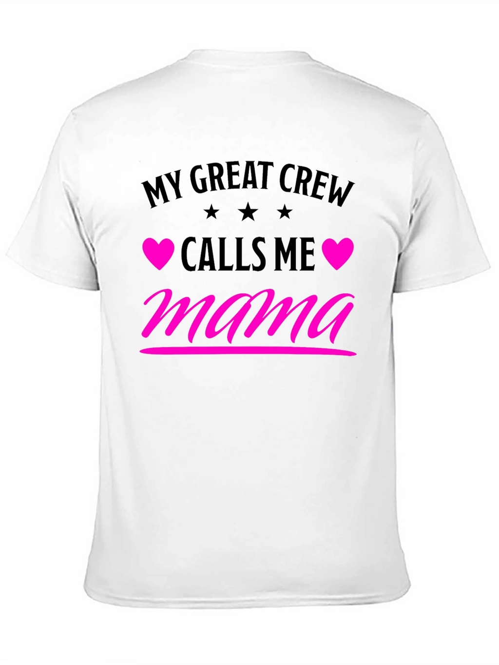 My Great Crew Calls Me Mama Graphic Tee