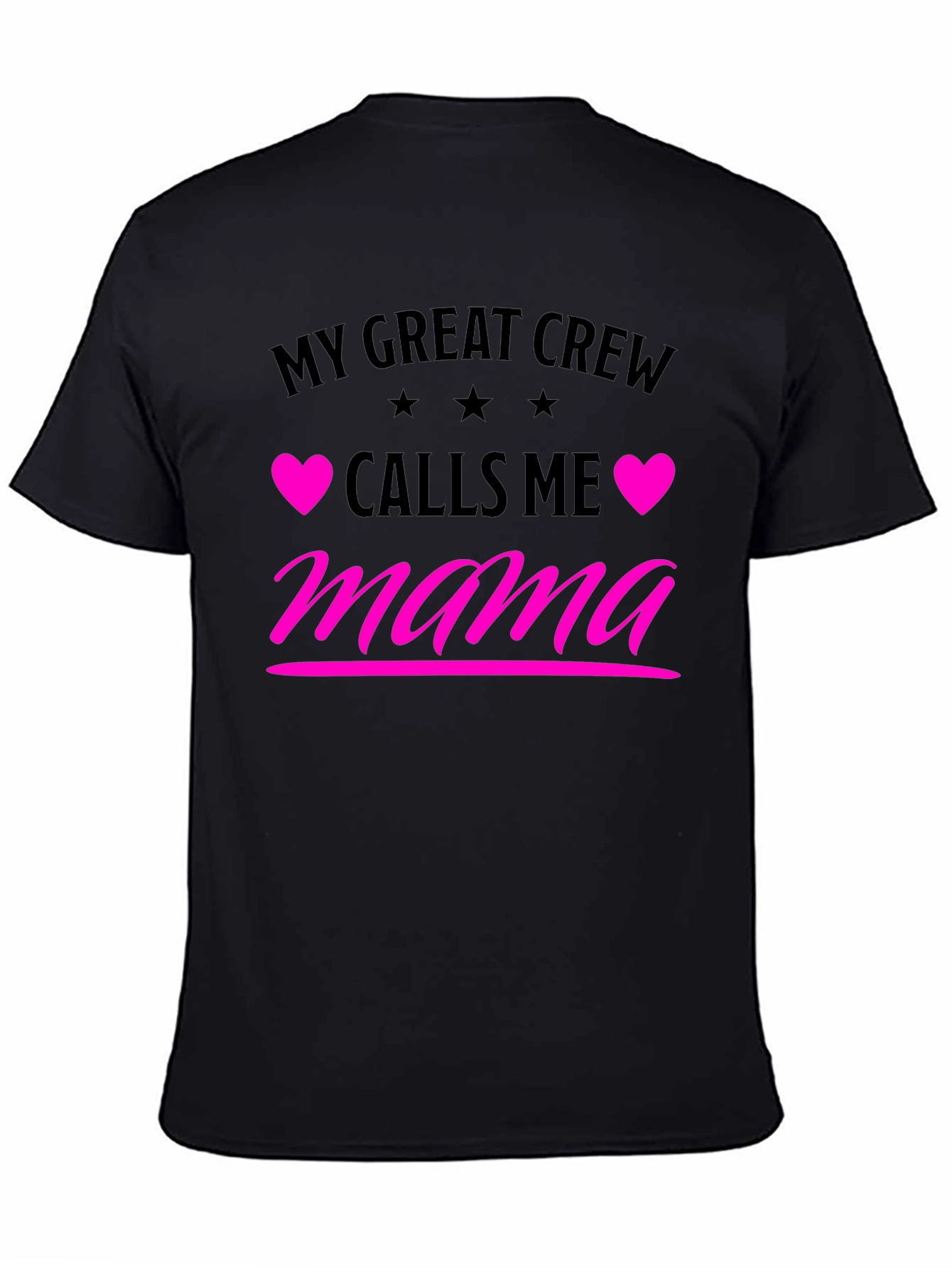 My Great Crew Calls Me Mama Graphic Tee