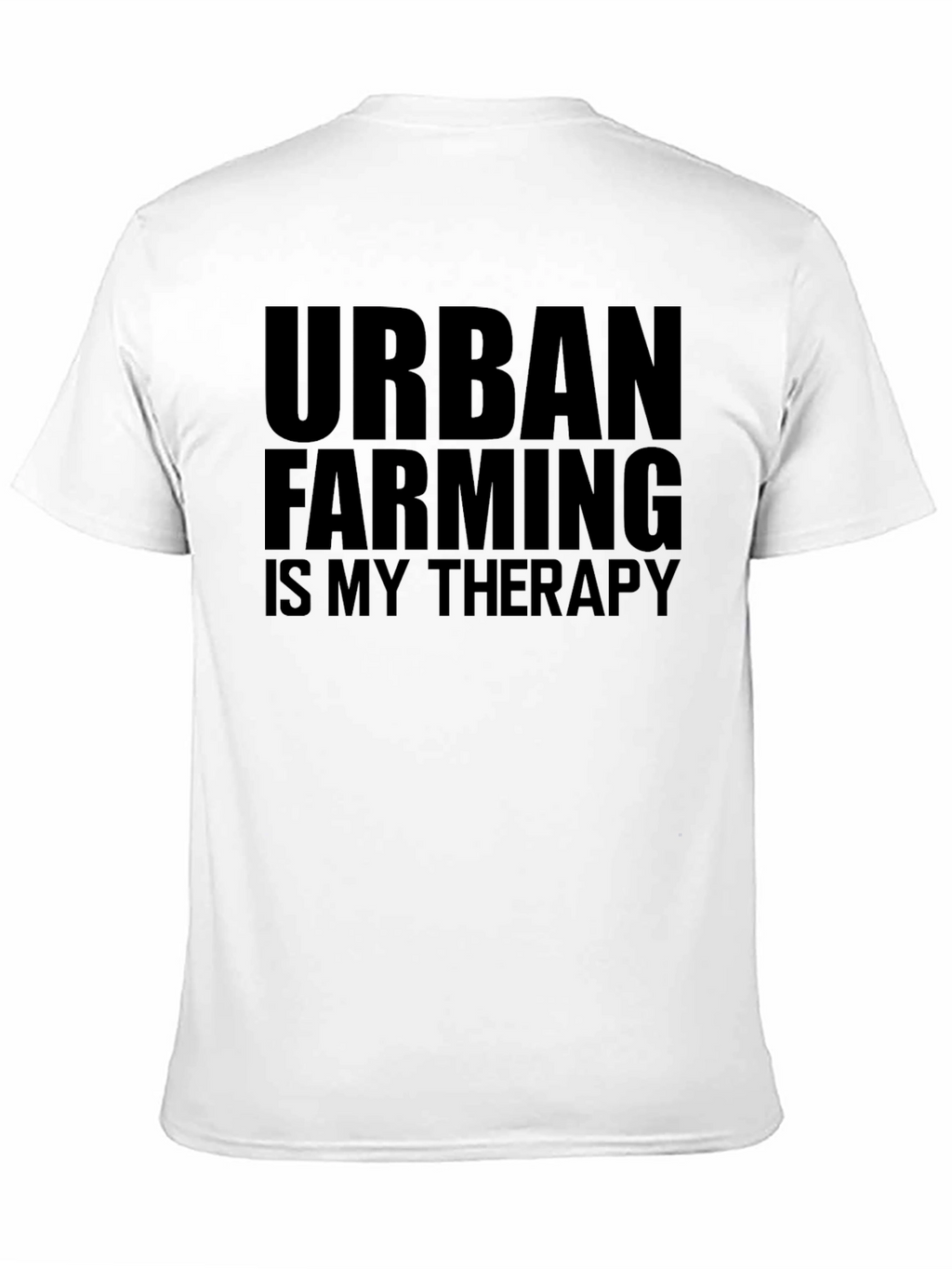Urban Farming Therapy T-Shirt - Black