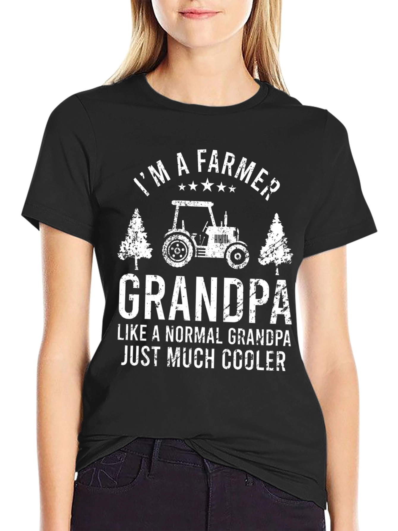 Im A Farmer Grandpa T-Shirt