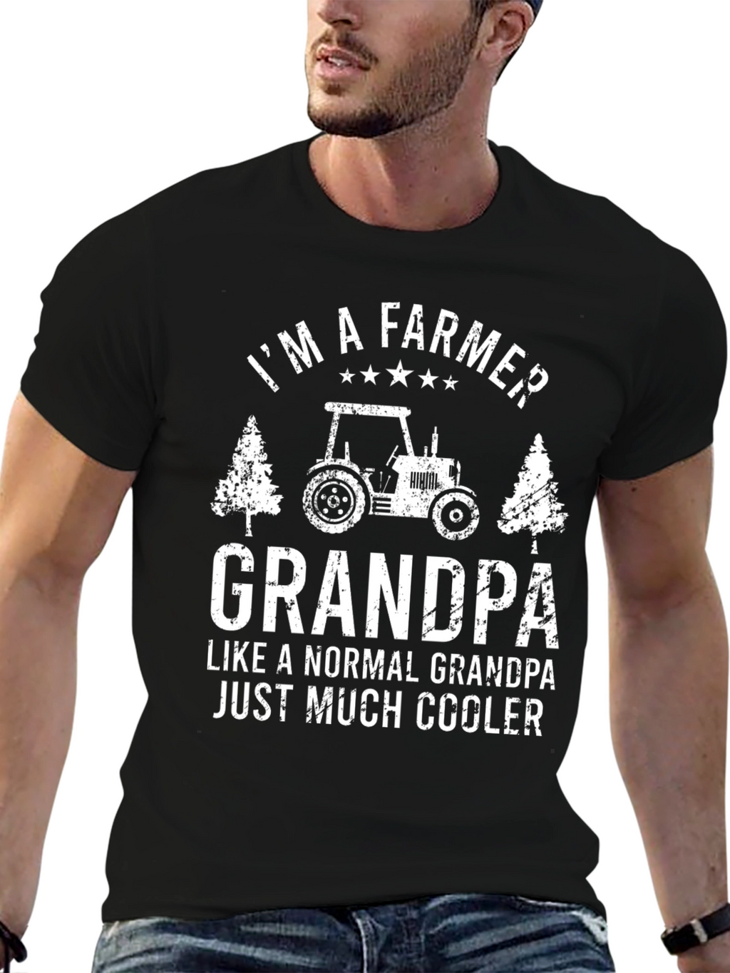Im A Farmer Grandpa T-Shirt