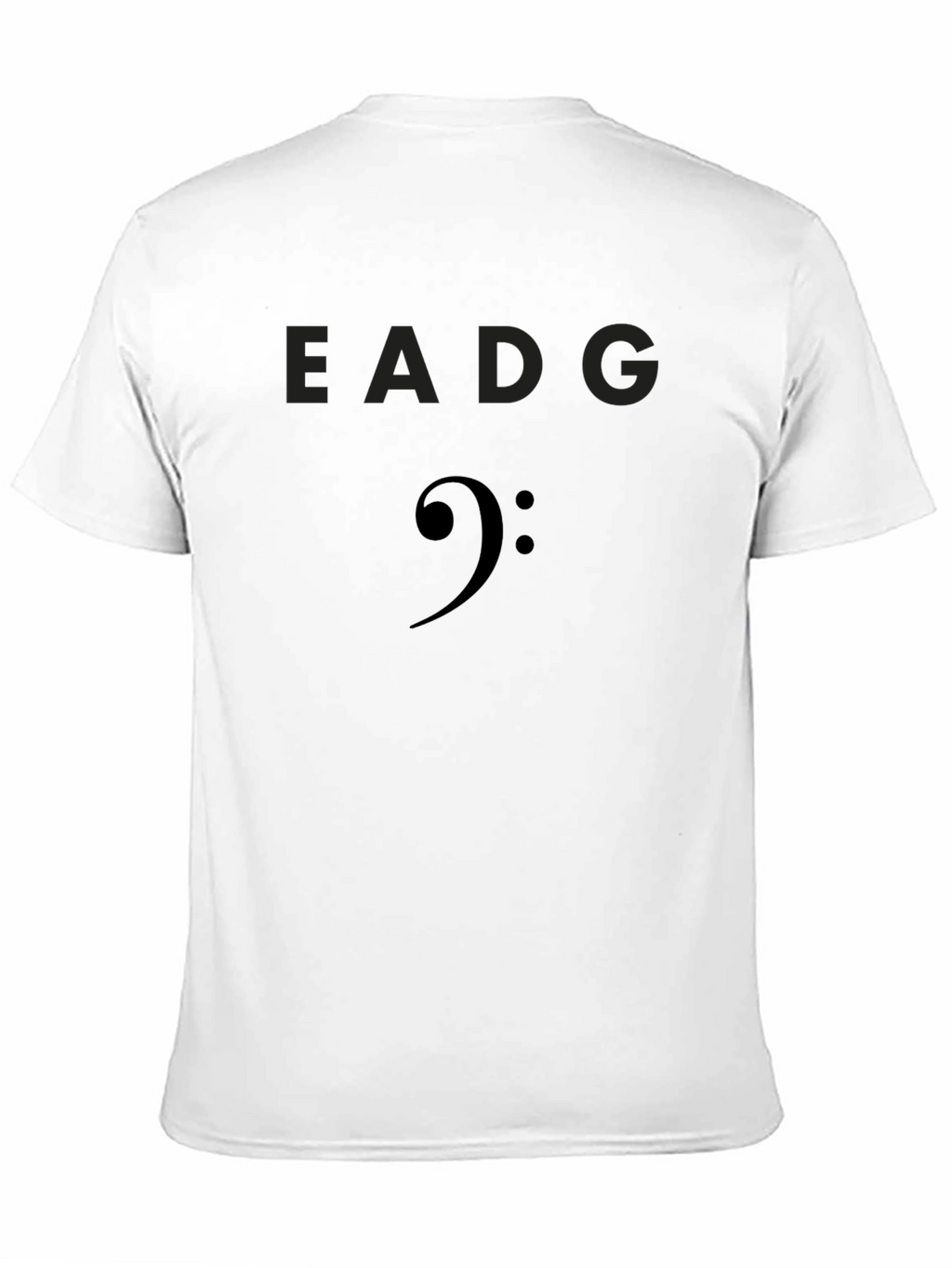 Bass Guitar Strings T-Shirt EADG Music Tee