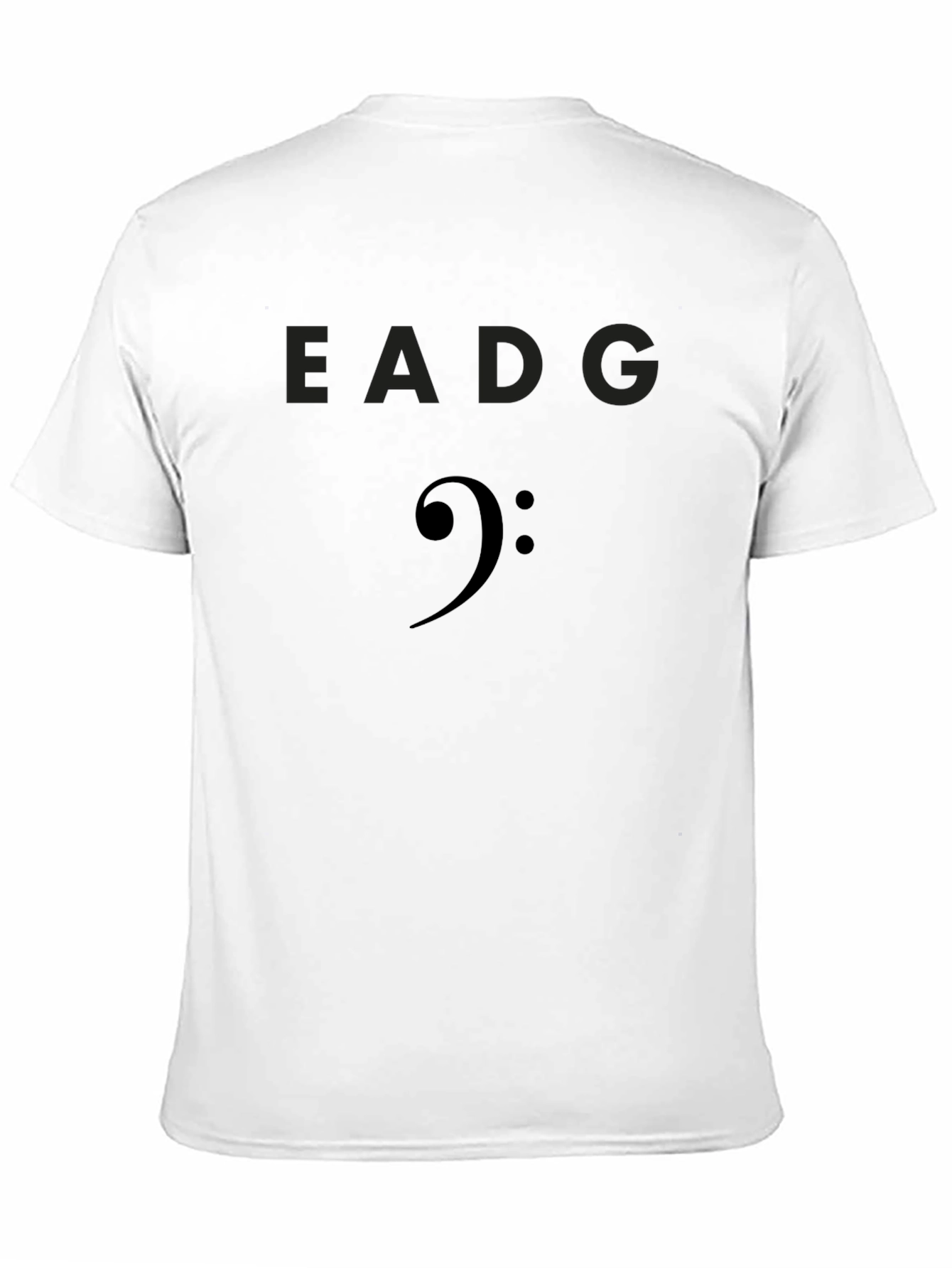 Bass Guitar Strings T-Shirt EADG Music Tee