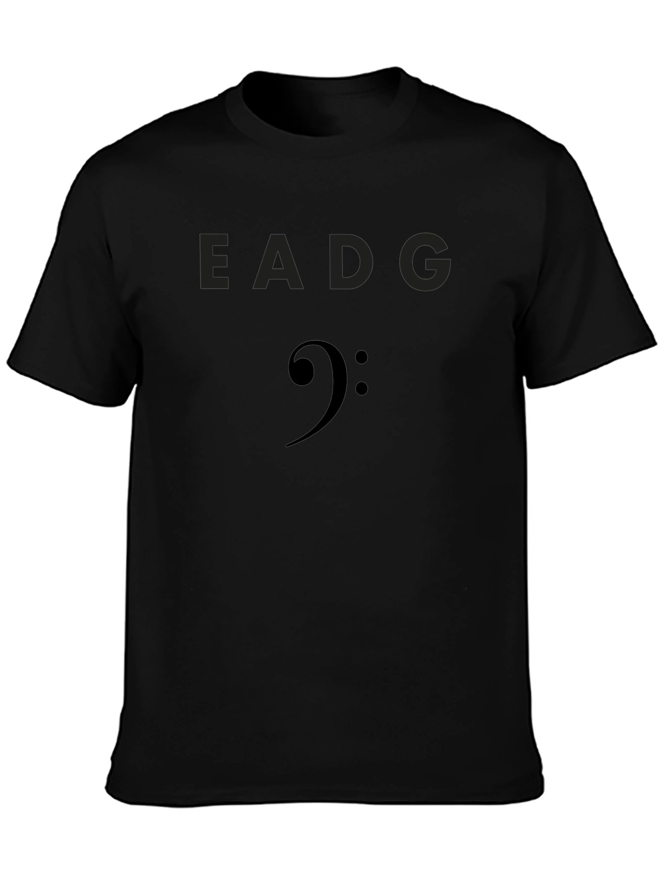 Bass Guitar Strings T-Shirt EADG Music Tee