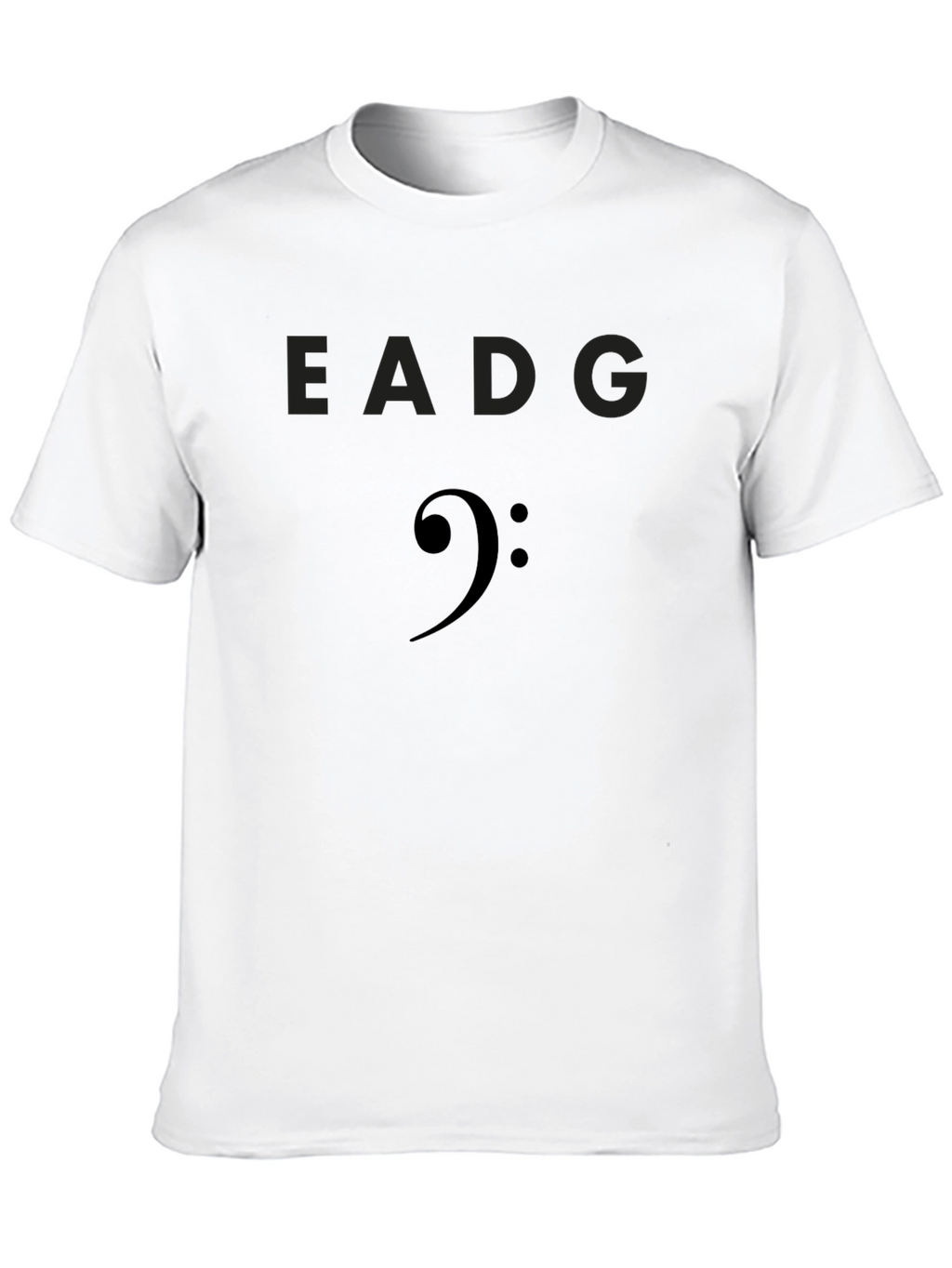 Bass Guitar Strings T-Shirt EADG Music Tee
