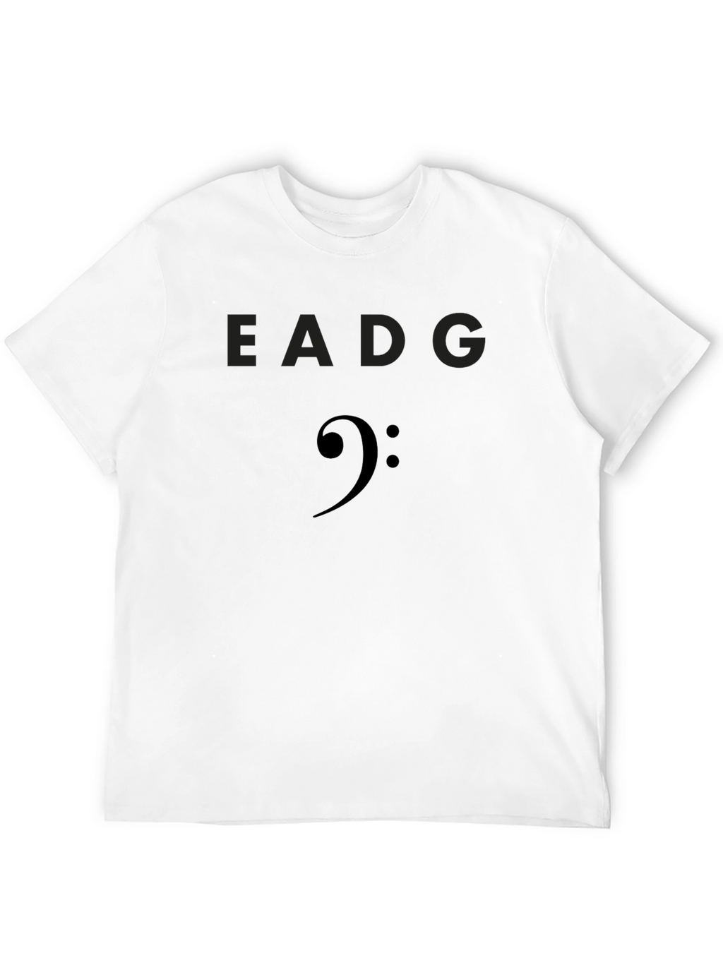 Bass Guitar Strings T-Shirt EADG Music Tee