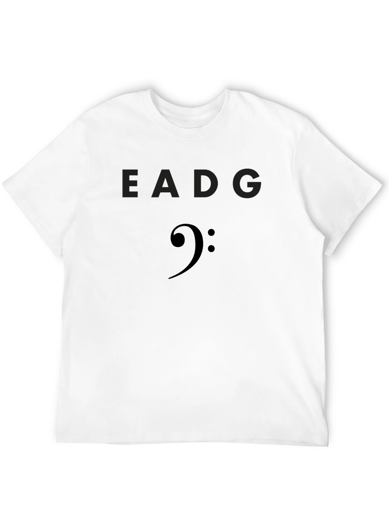 Bass Guitar Strings T-Shirt EADG Music Tee
