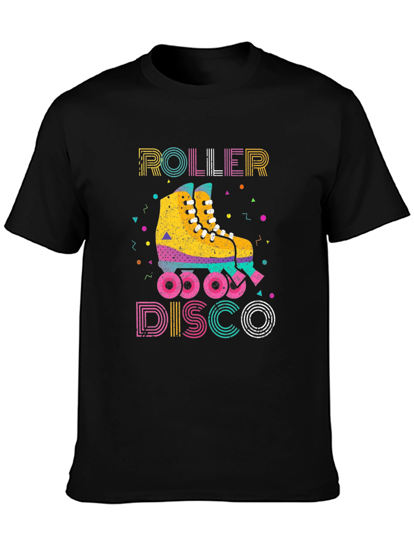 Retro Roller Disco T-Shirt - Vintage Skate Style
