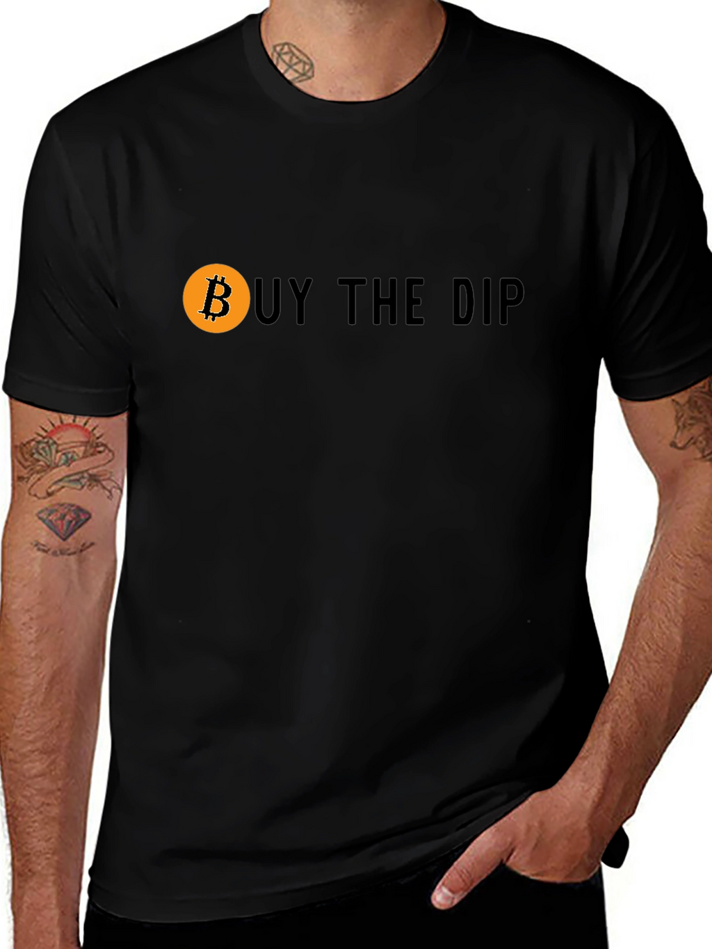 Buy the Dip Bitcoin Crypto T-Shirt