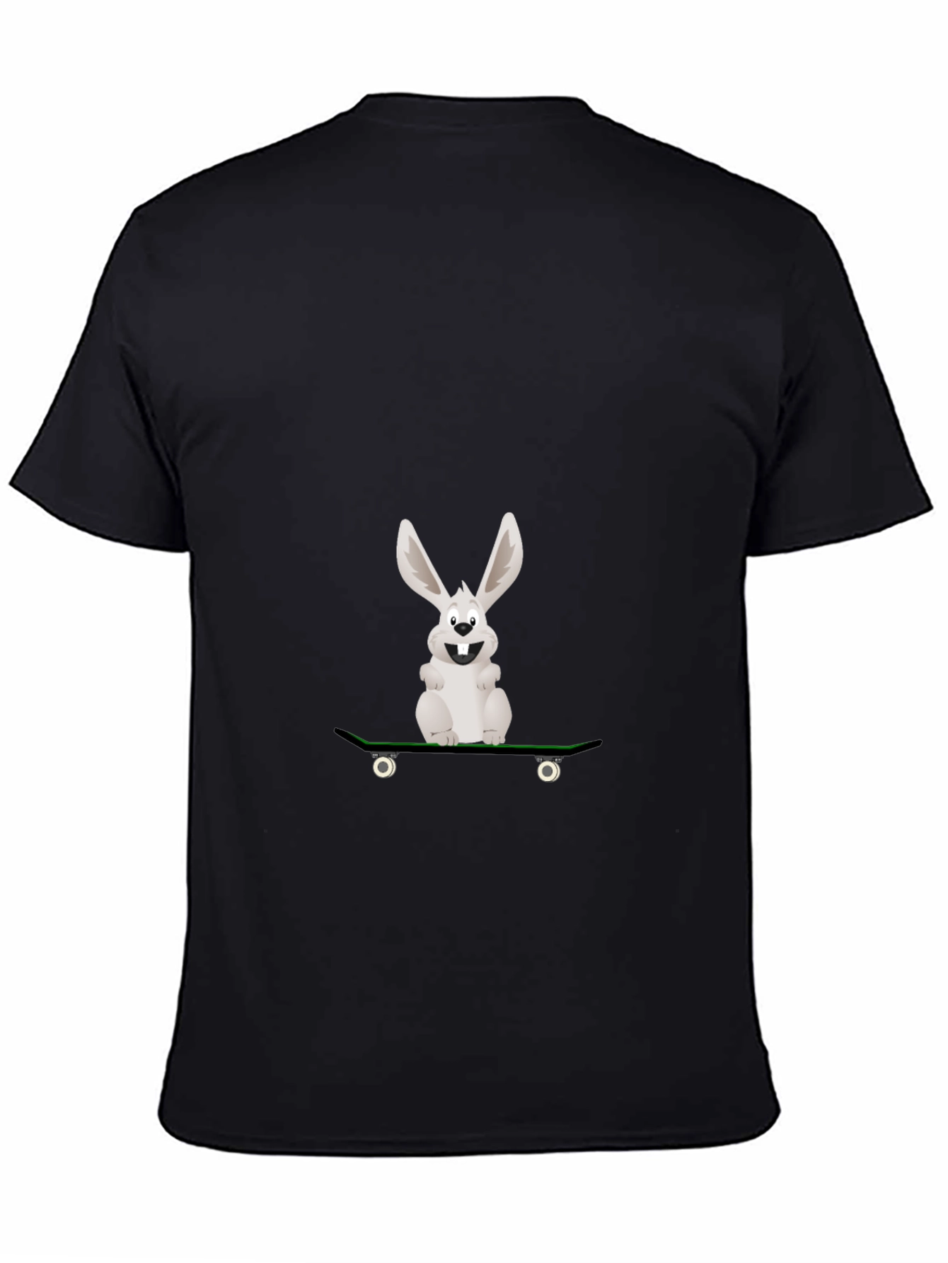 Skateboarding Rabbit Graphic Tee