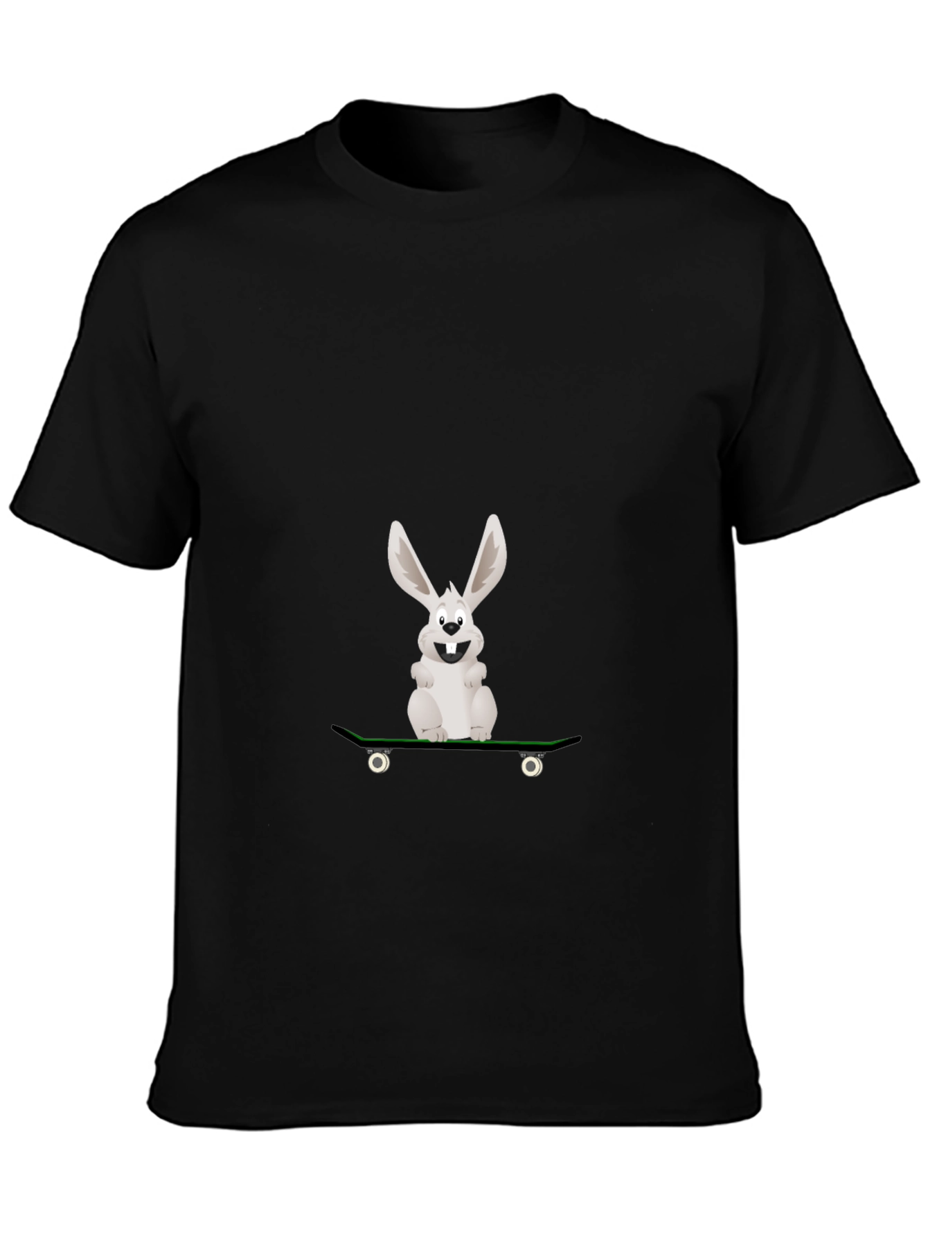 Skateboarding Rabbit Graphic Tee