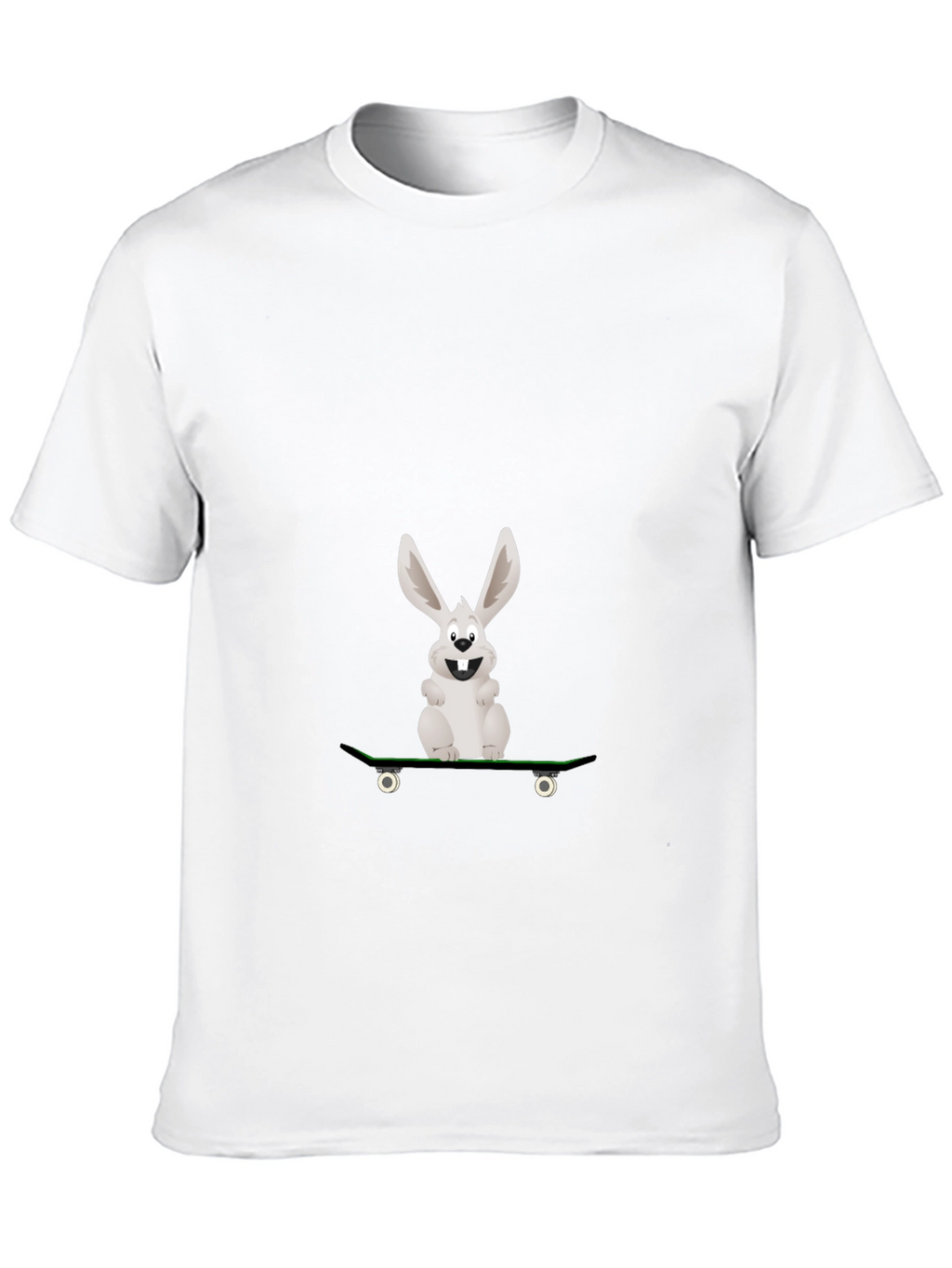 Skateboarding Rabbit Graphic Tee