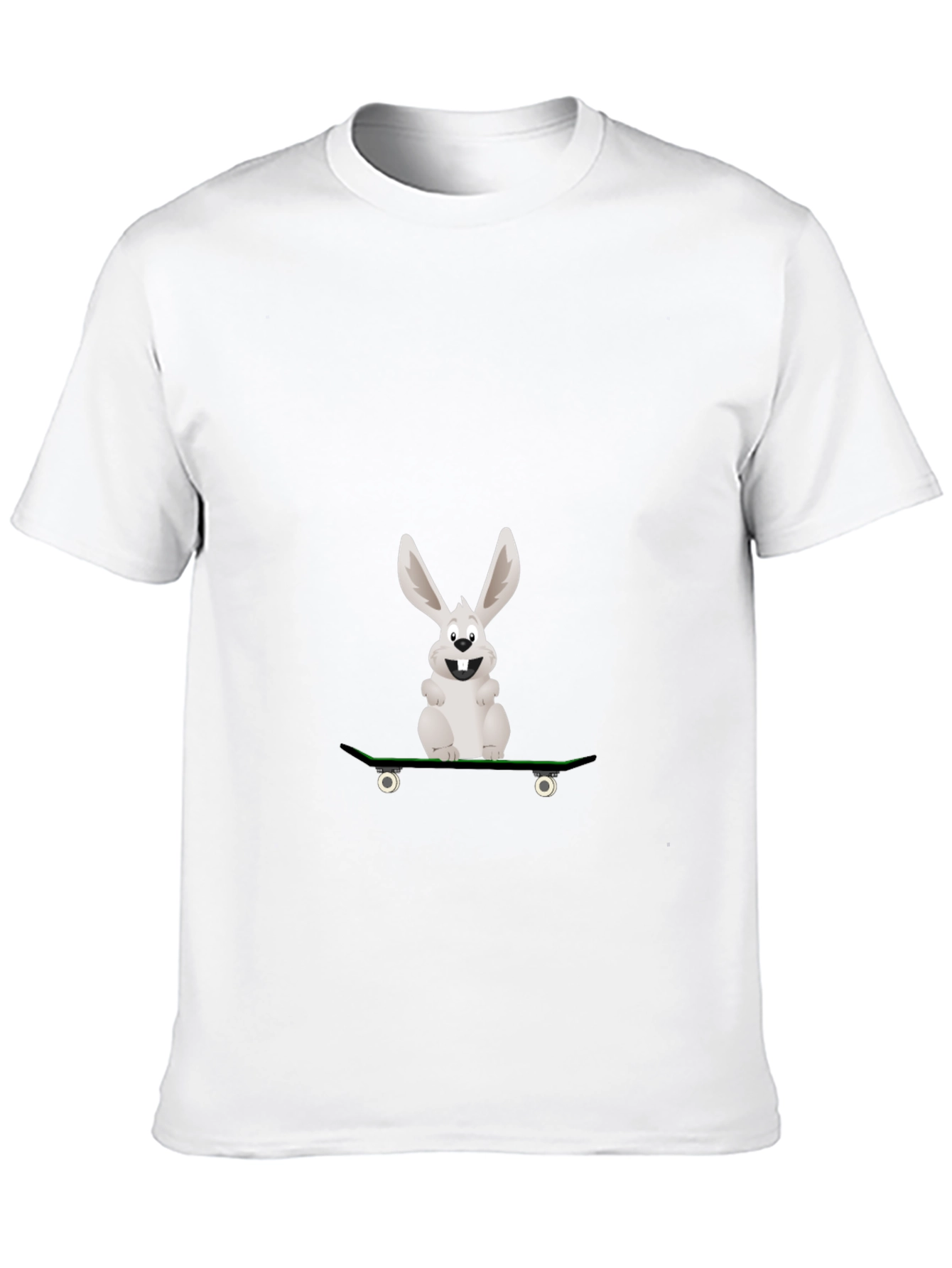 Skateboarding Rabbit Graphic Tee
