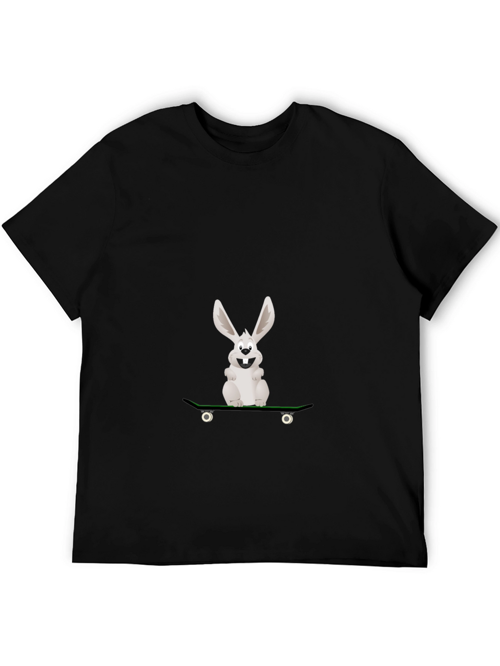 Skateboarding Rabbit Graphic Tee