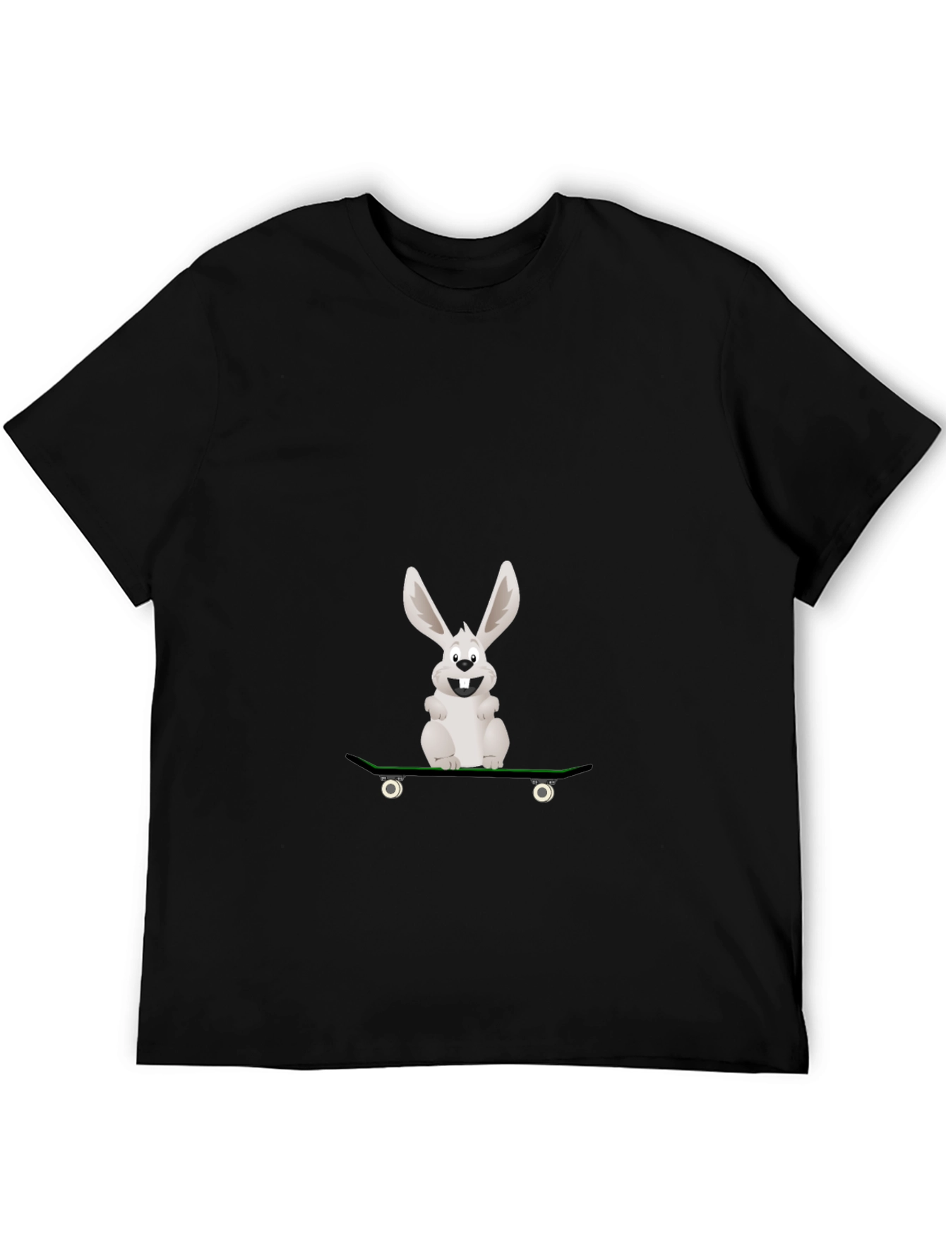 Skateboarding Rabbit Graphic Tee