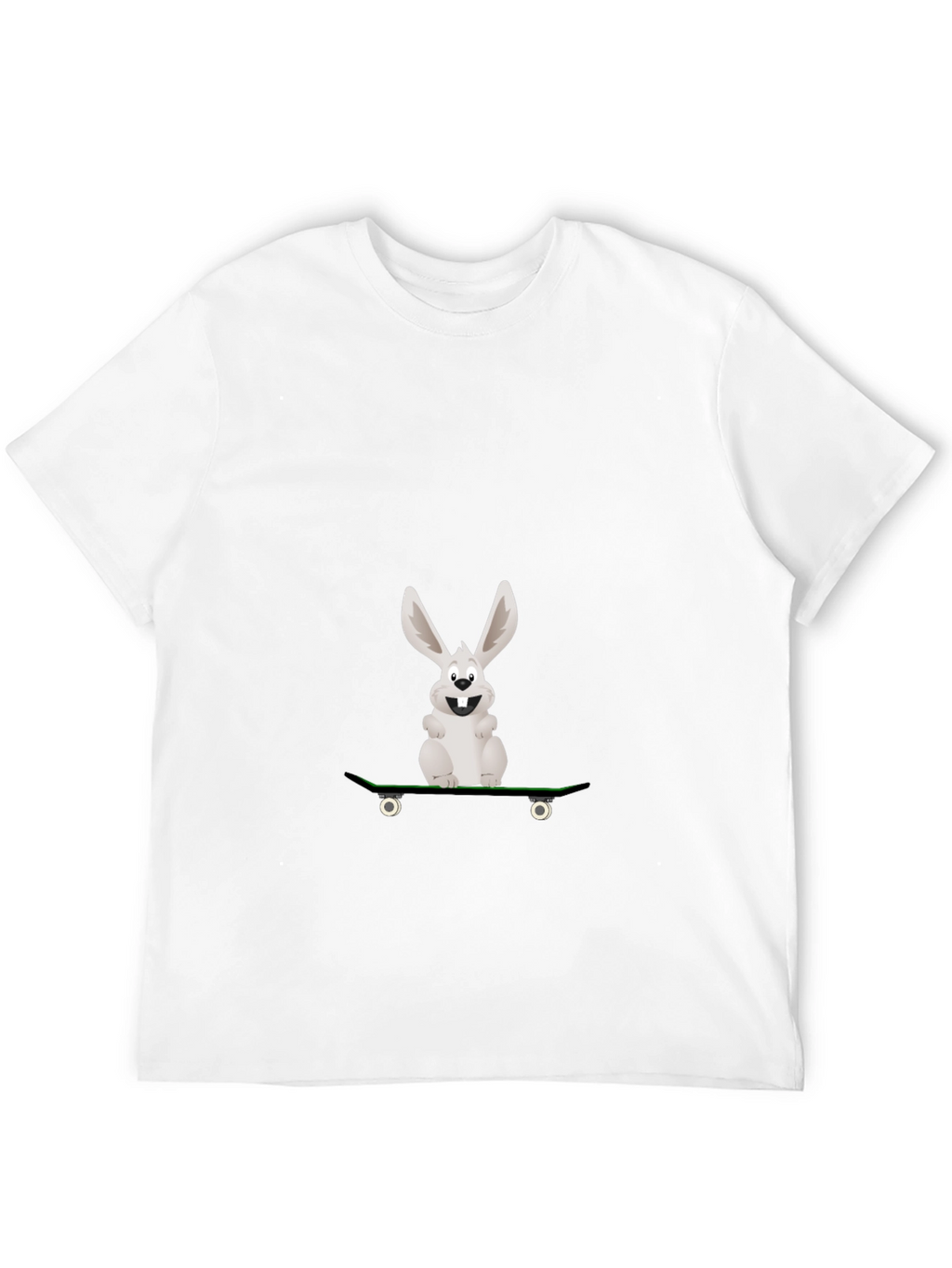 Skateboarding Rabbit Graphic Tee