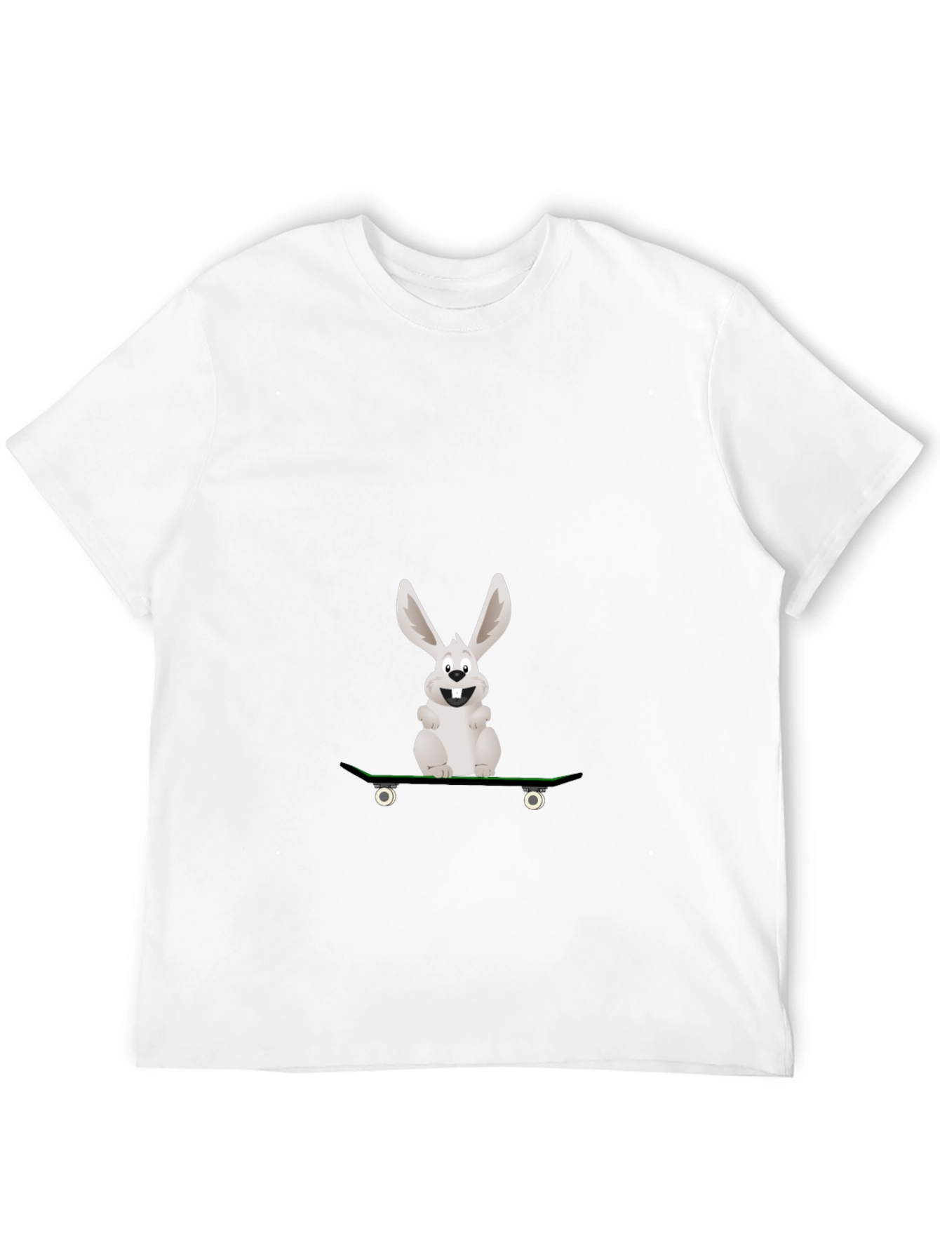 Skateboarding Rabbit Graphic Tee