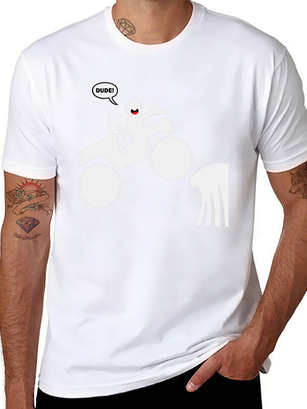 Dude Off-Roading T-Shirt